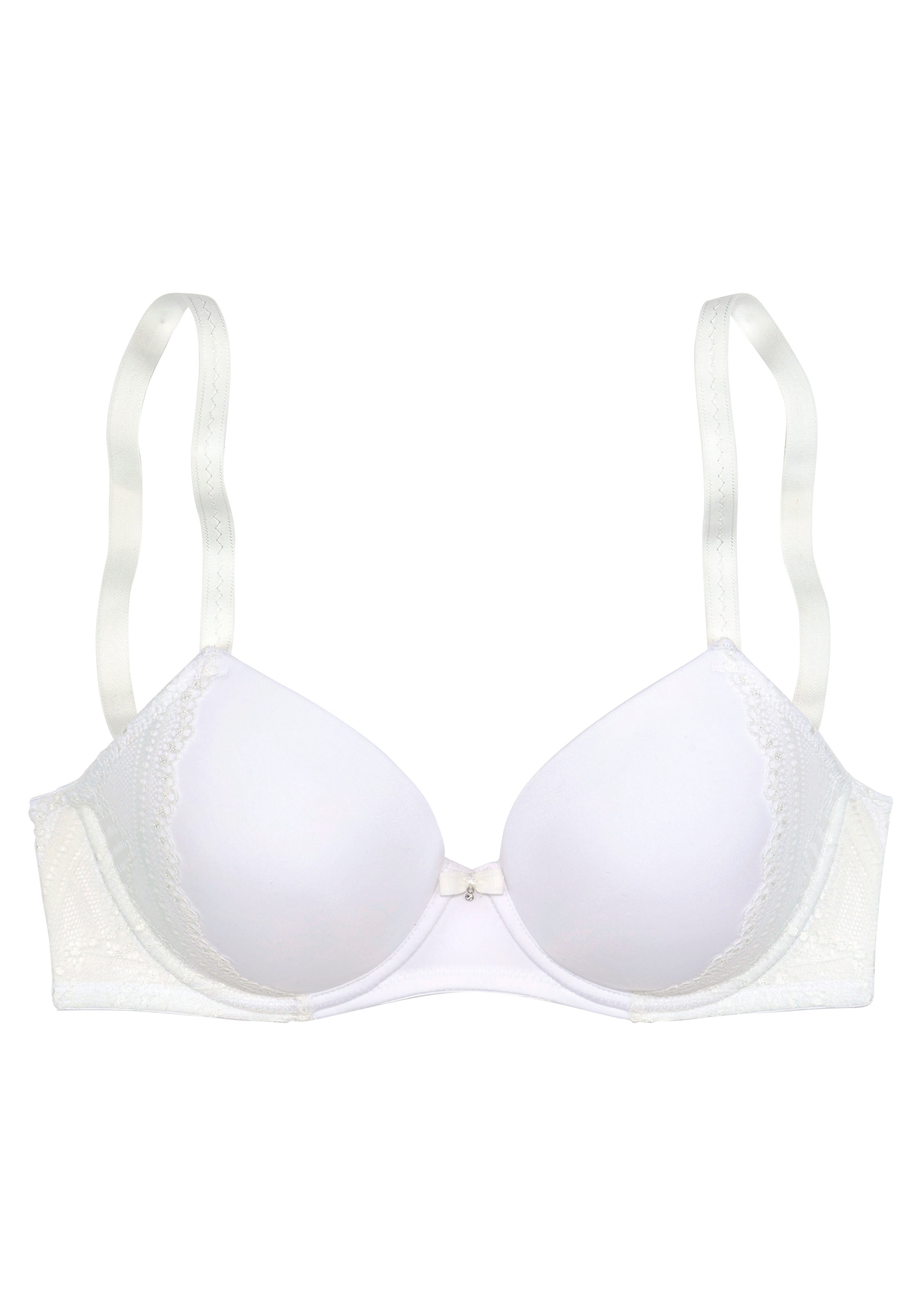 LASCANA Schalen-BH »Tiziana« mit dekorativer Spitze, Dessous