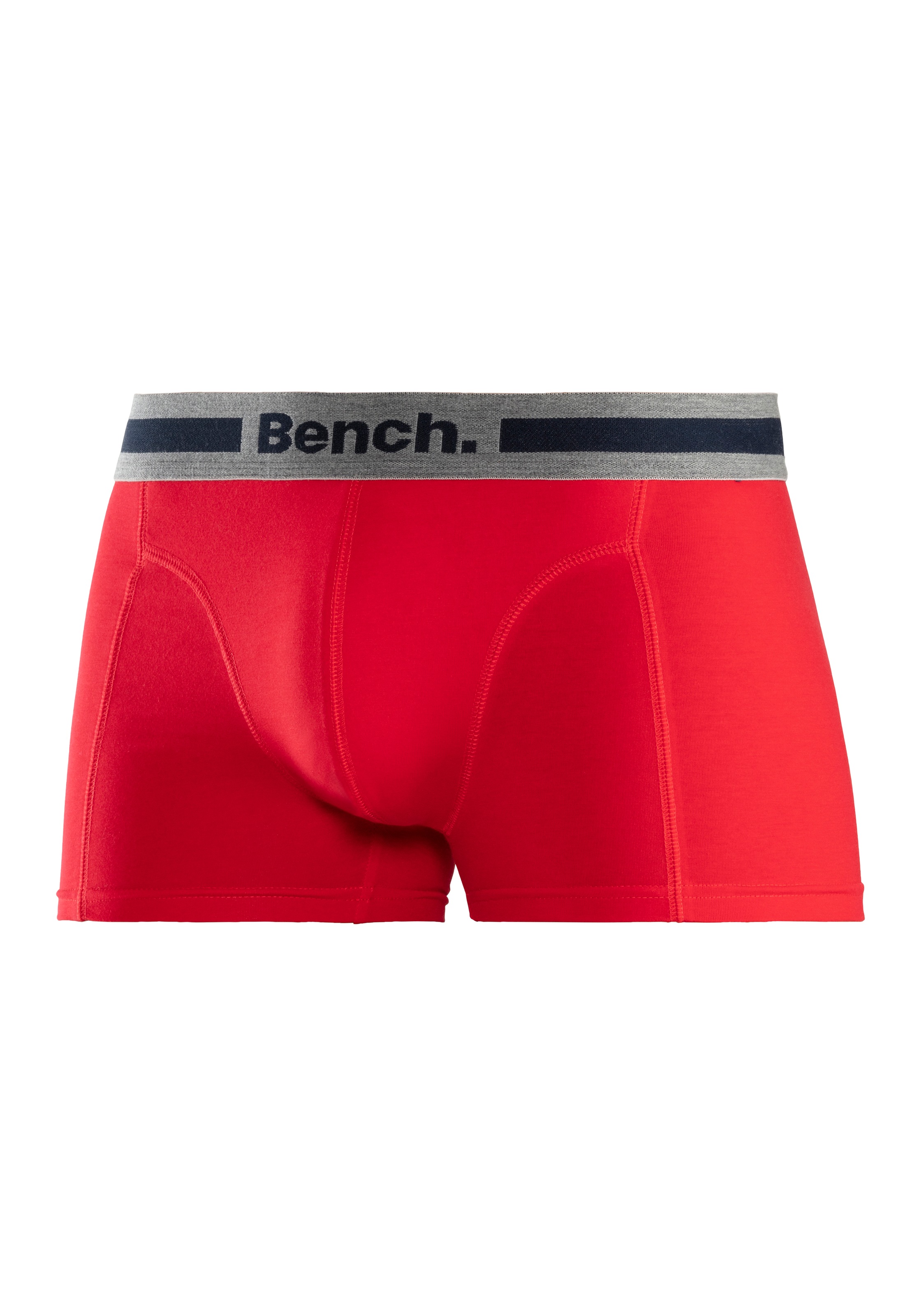 Bench. Boxer »Boxershorts für Herren«, (Packung, 4 St.), Unterhosen mit Overlock-Nähten vorn