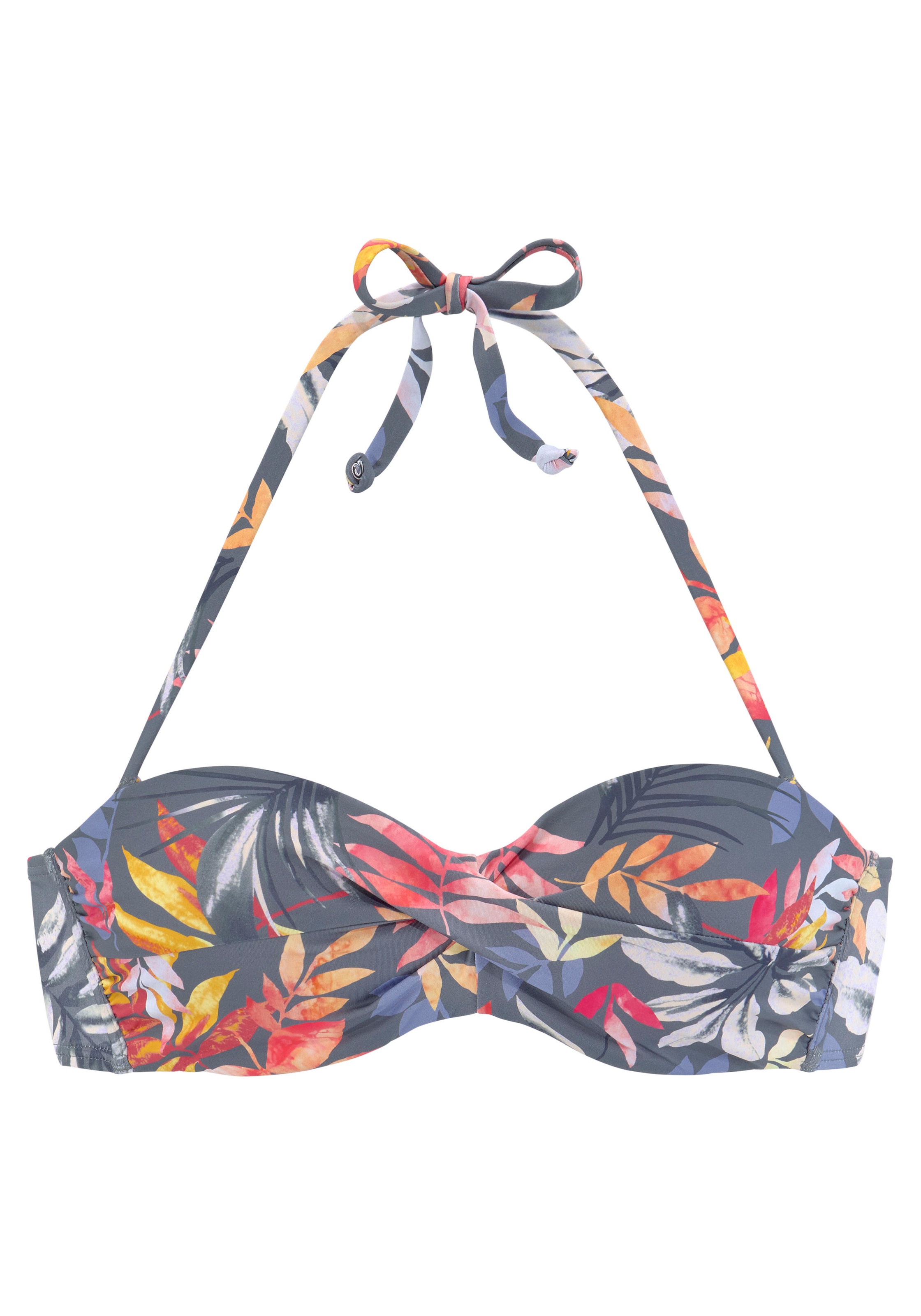 Vivance Bügel-Bandeau-Bikini-Top »Leilani«, in getwisteter Optik