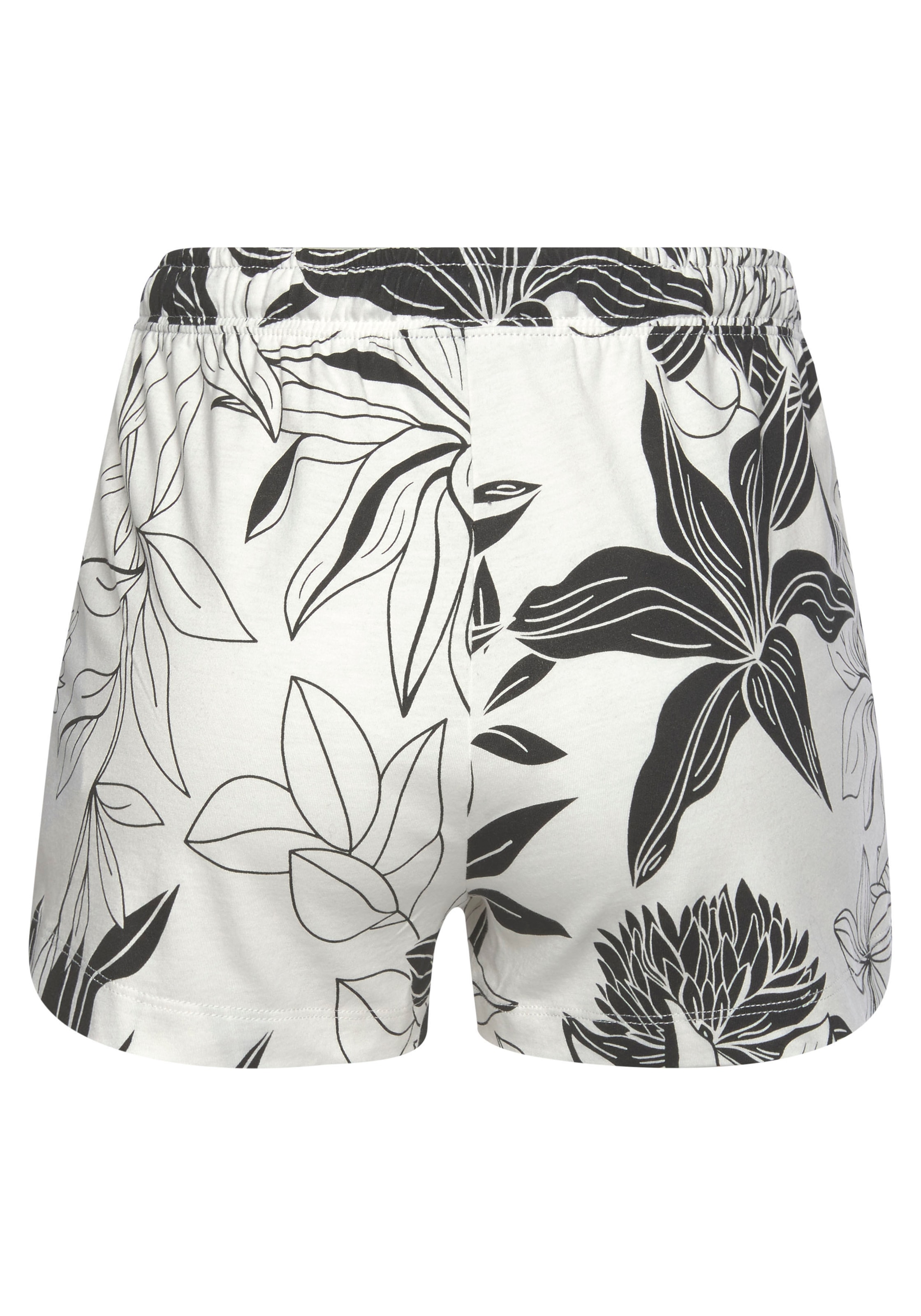 LASCANA Schlafshorts  mit floralem Druck