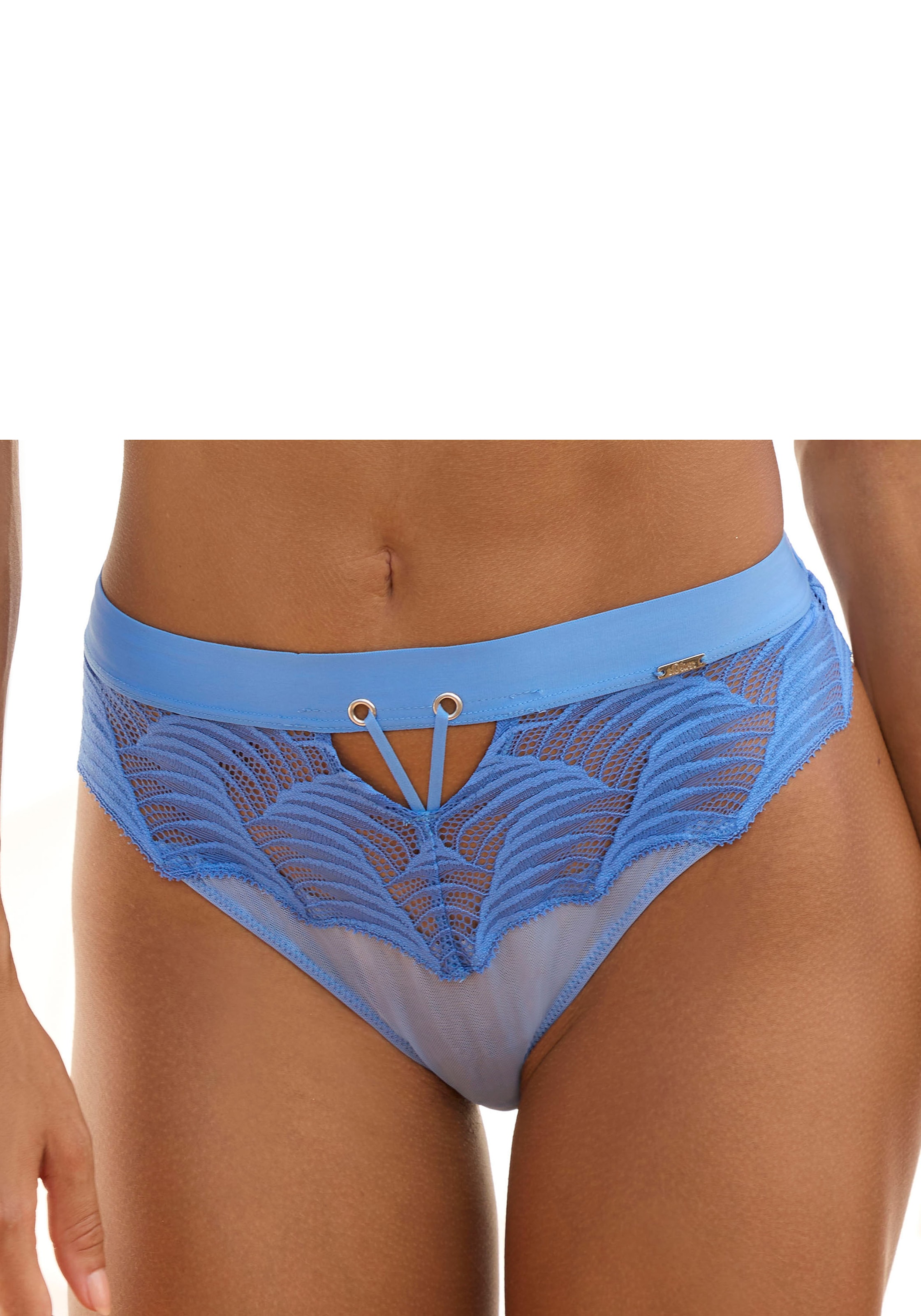LASCANA String »Marla«, aus Spitze mit modischer Bänder-Optik
