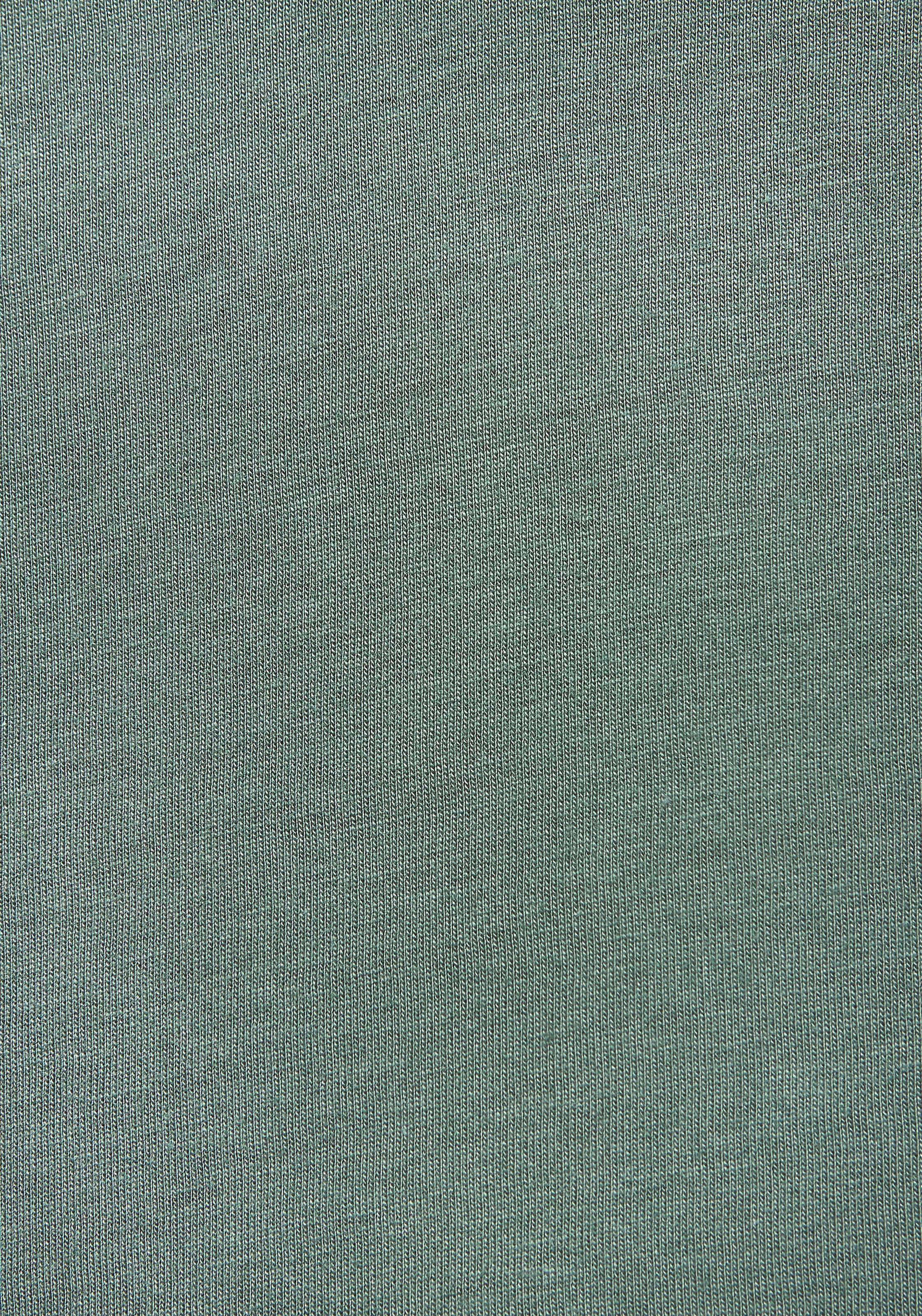 LASCANA Nachthemd mit schönem Blumenprint und Knopfleiste