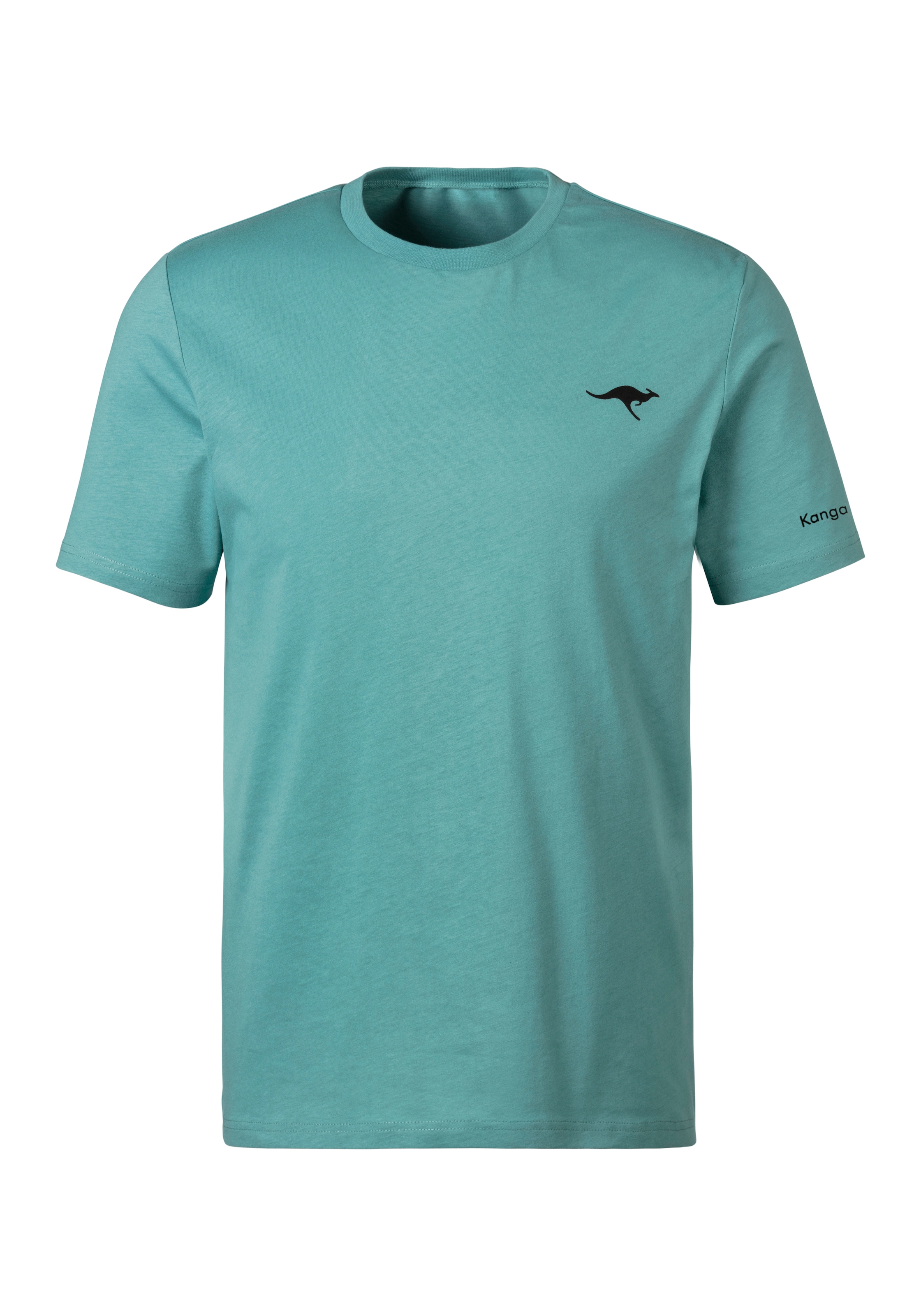 KangaROOS T-Shirt, (2er-Pack), mit KangaROOS Print auf der Brust