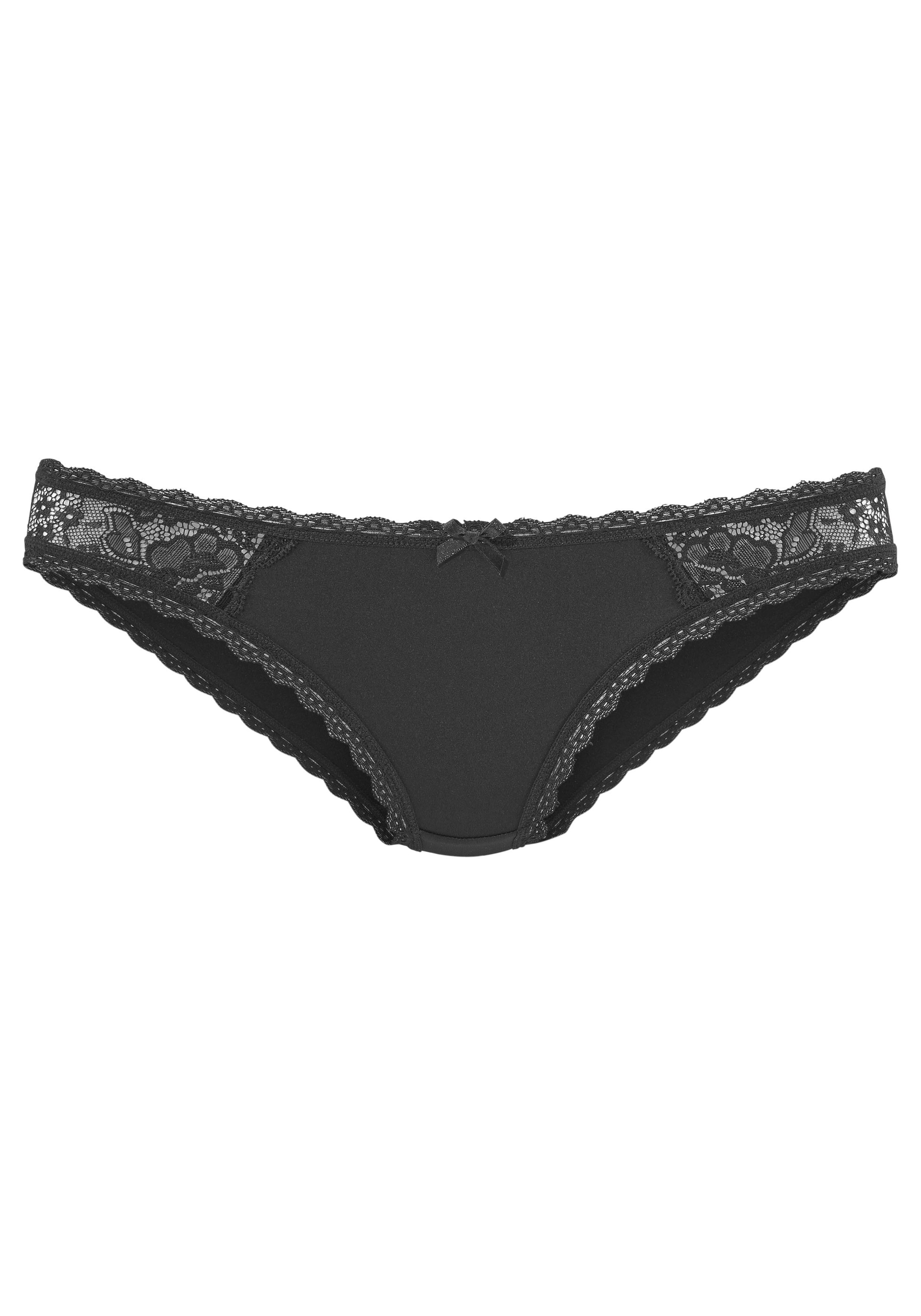 LASCANA Bikinislip, mit schöner Spitze