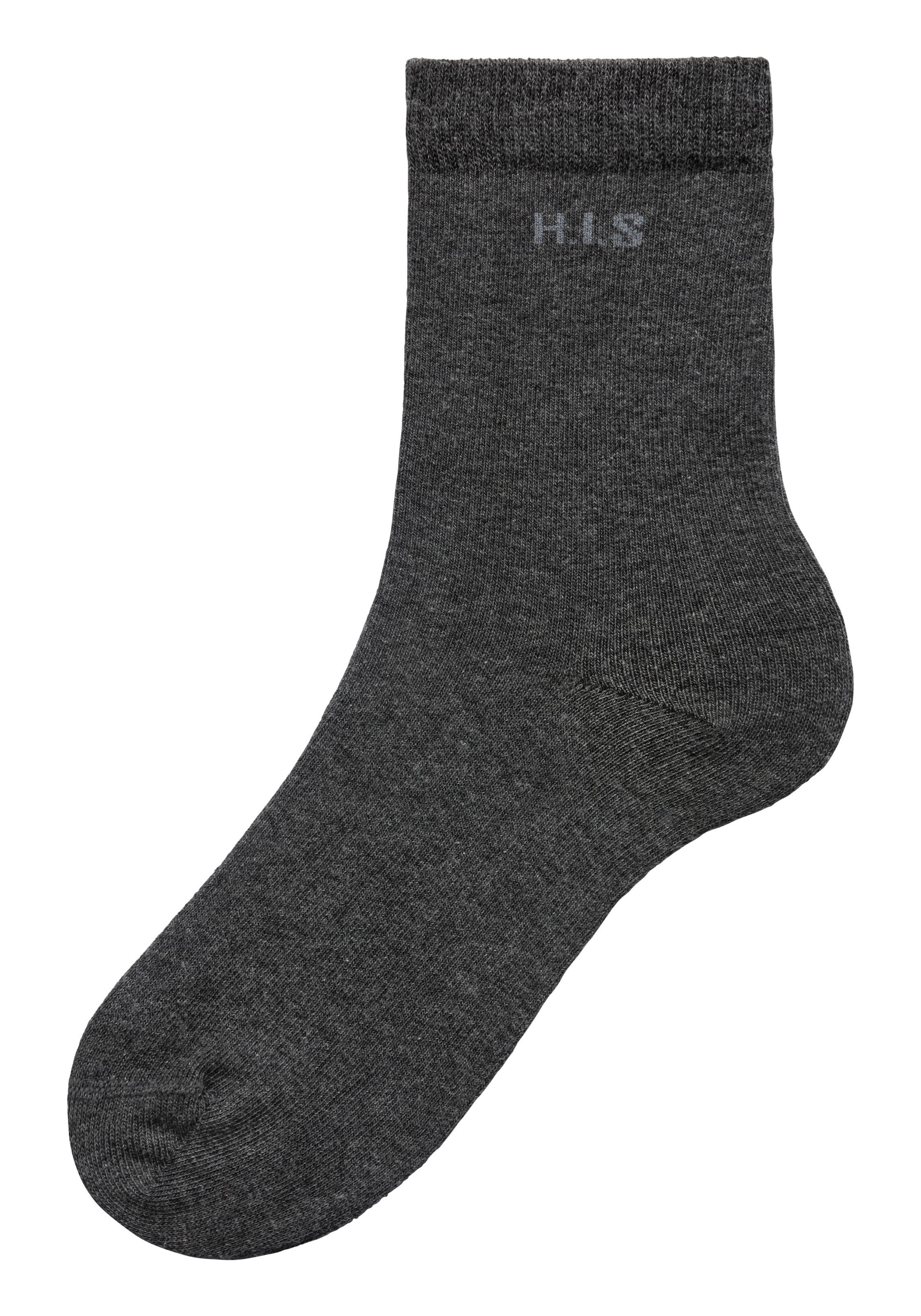 H.I.S Socken, (Packung, 16 Paar), mit eingestricktem Markenlogo