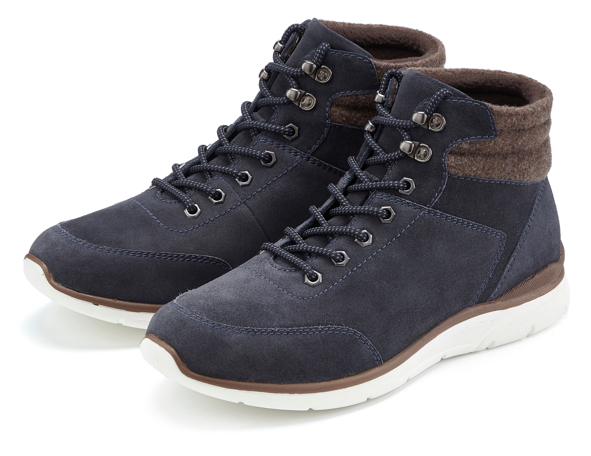 H.I.S Stiefelette »Schnürboots, Schnürstiefelette, Sneaker, Freizeitschuh«  NEU aus hochwertigem Leder
