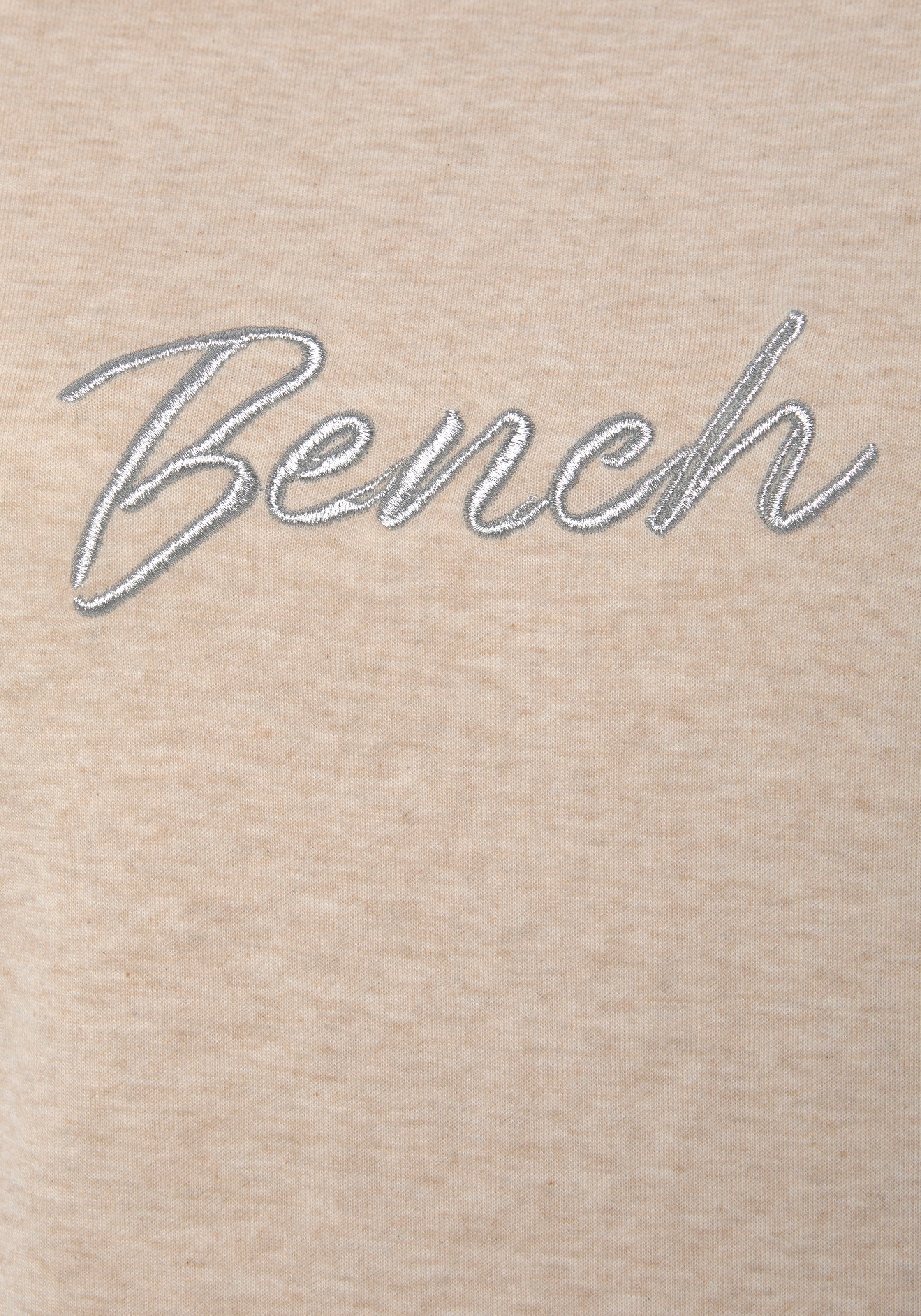Bench. Loungewear Kapuzensweatshirt, mit glänzender Logostickerei, Loungewear, Loungeanzug