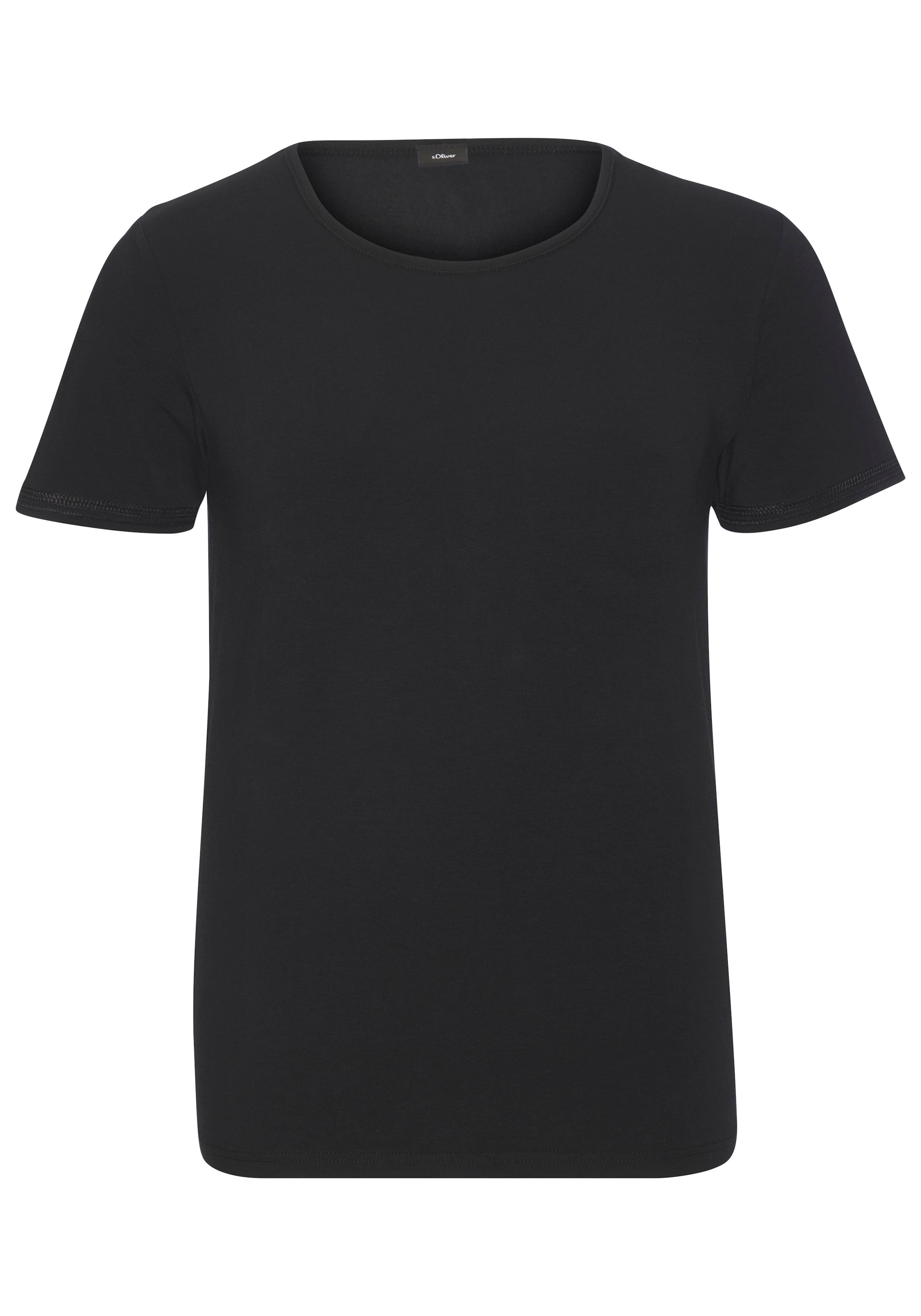 s.Oliver Unterziehshirt, (1 St.), aus weichem Modal