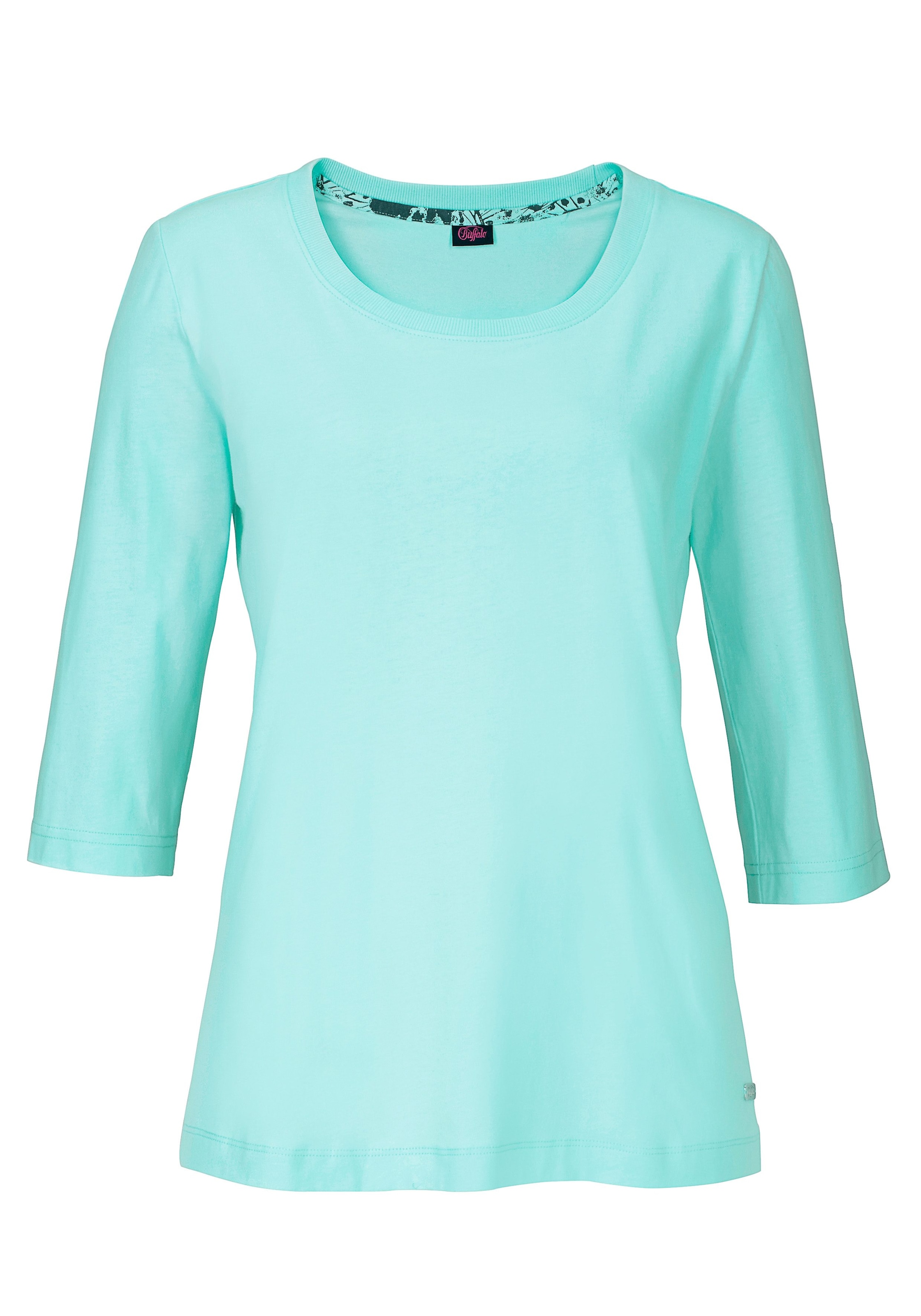 Buffalo Capri-Pyjama, (2 tlg.), mit gemusterter Hose