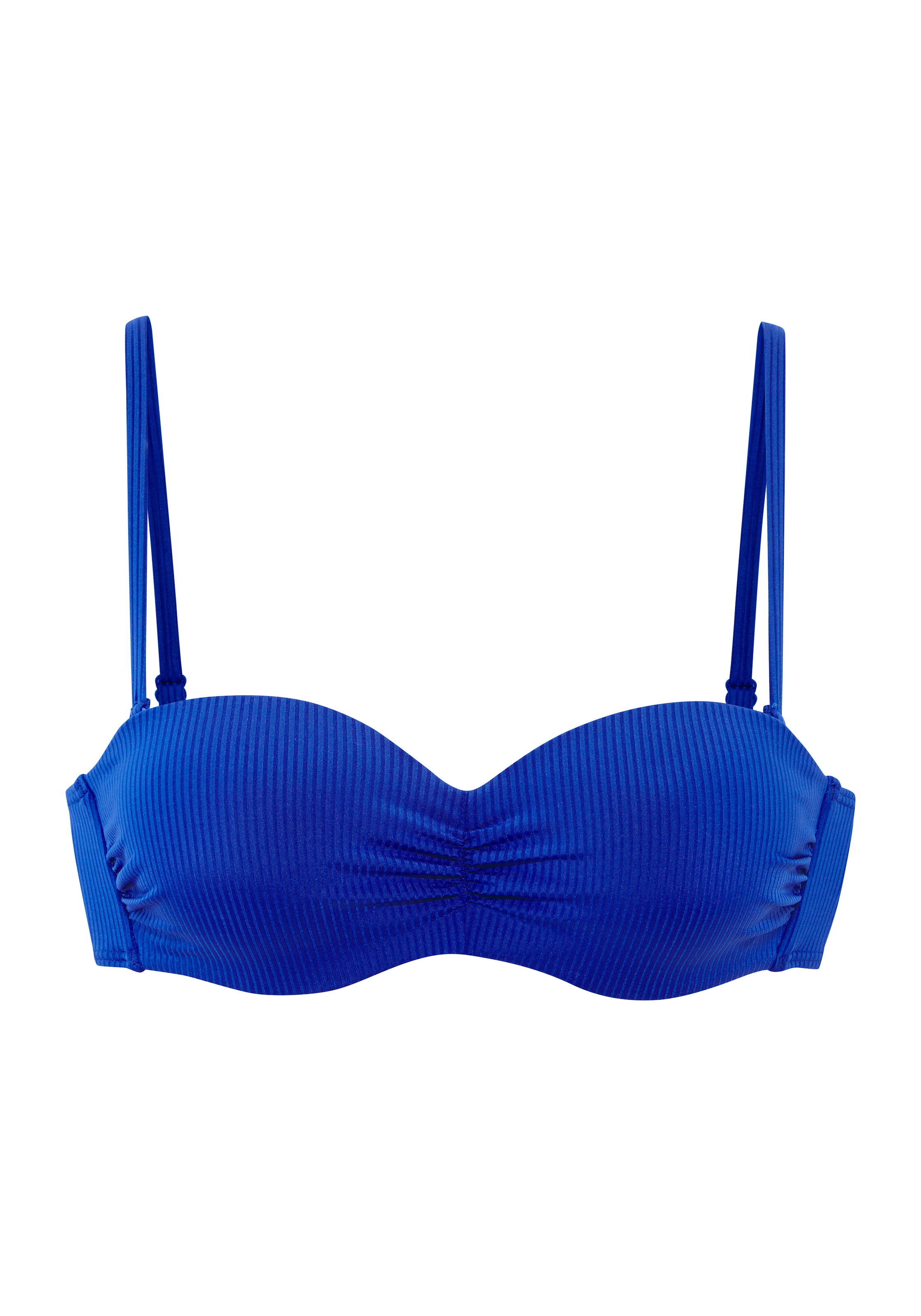 Venice Beach Bandeau-Bikini-Top »Lucky« aus gerippter Strukturware