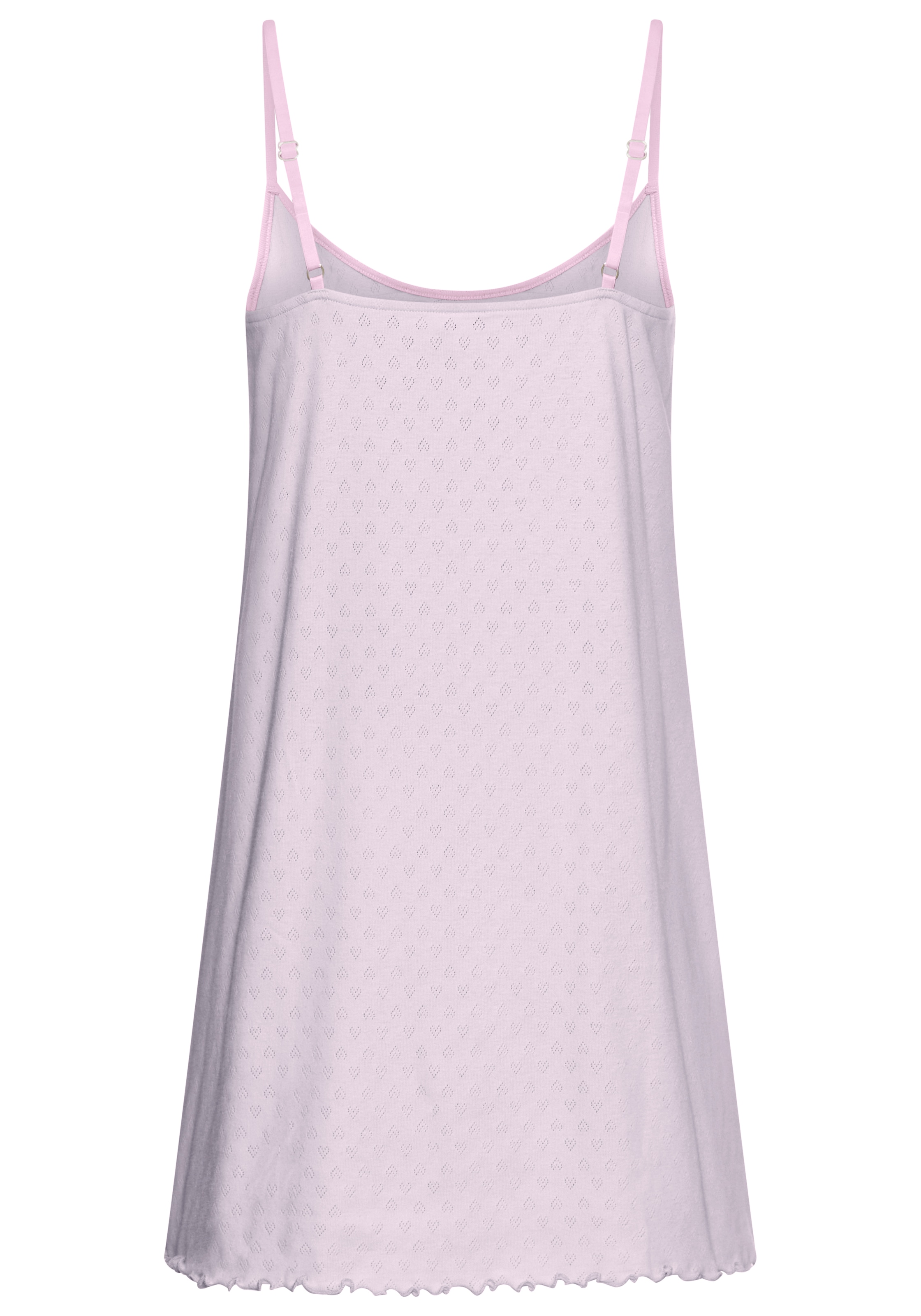 Vivance Dreams Negligé 1 tlg. mit romatischem Ajourstrickmuster