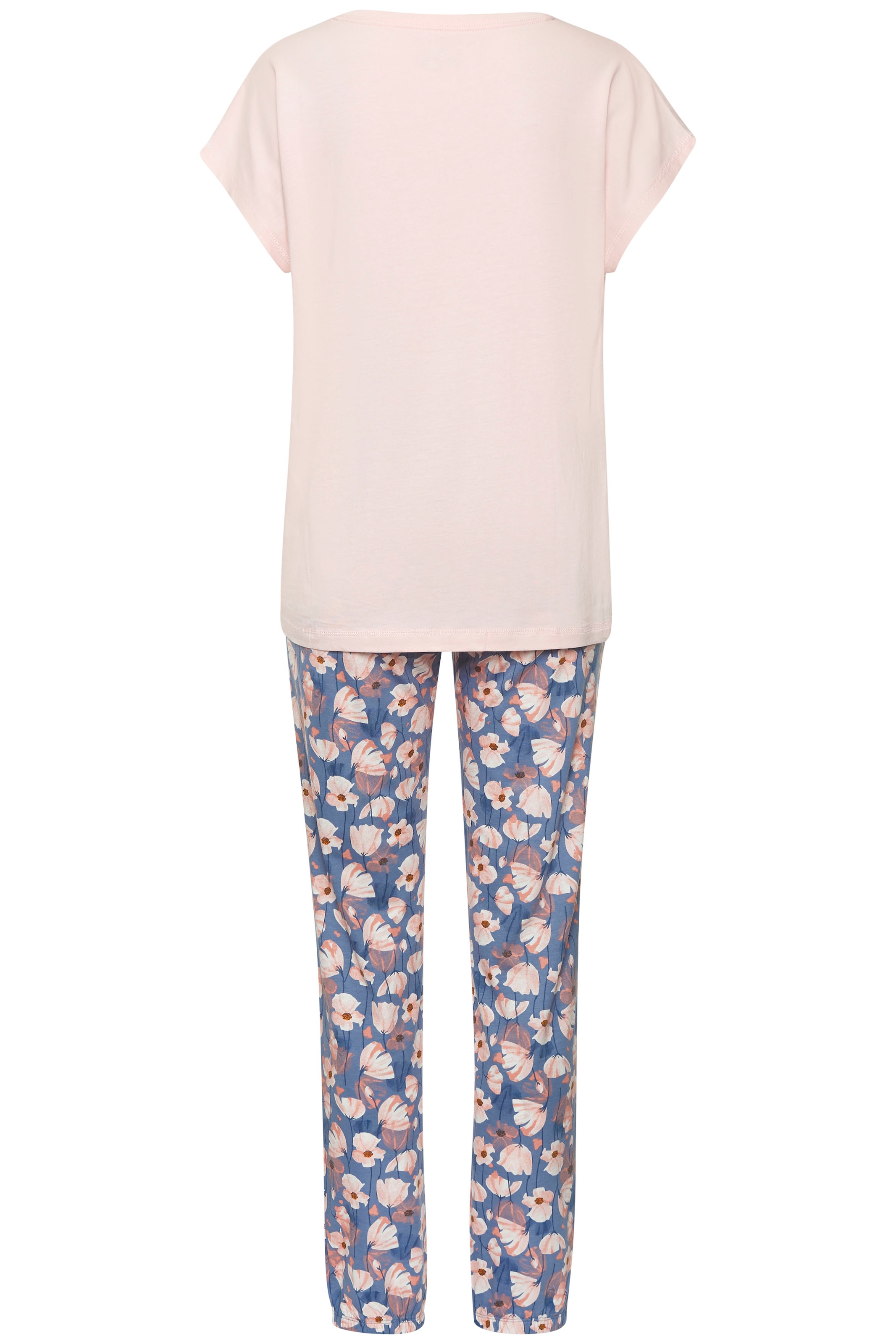 Vivance Dreams Pyjama Set, 2 tlg. mit schönem Alloverprint