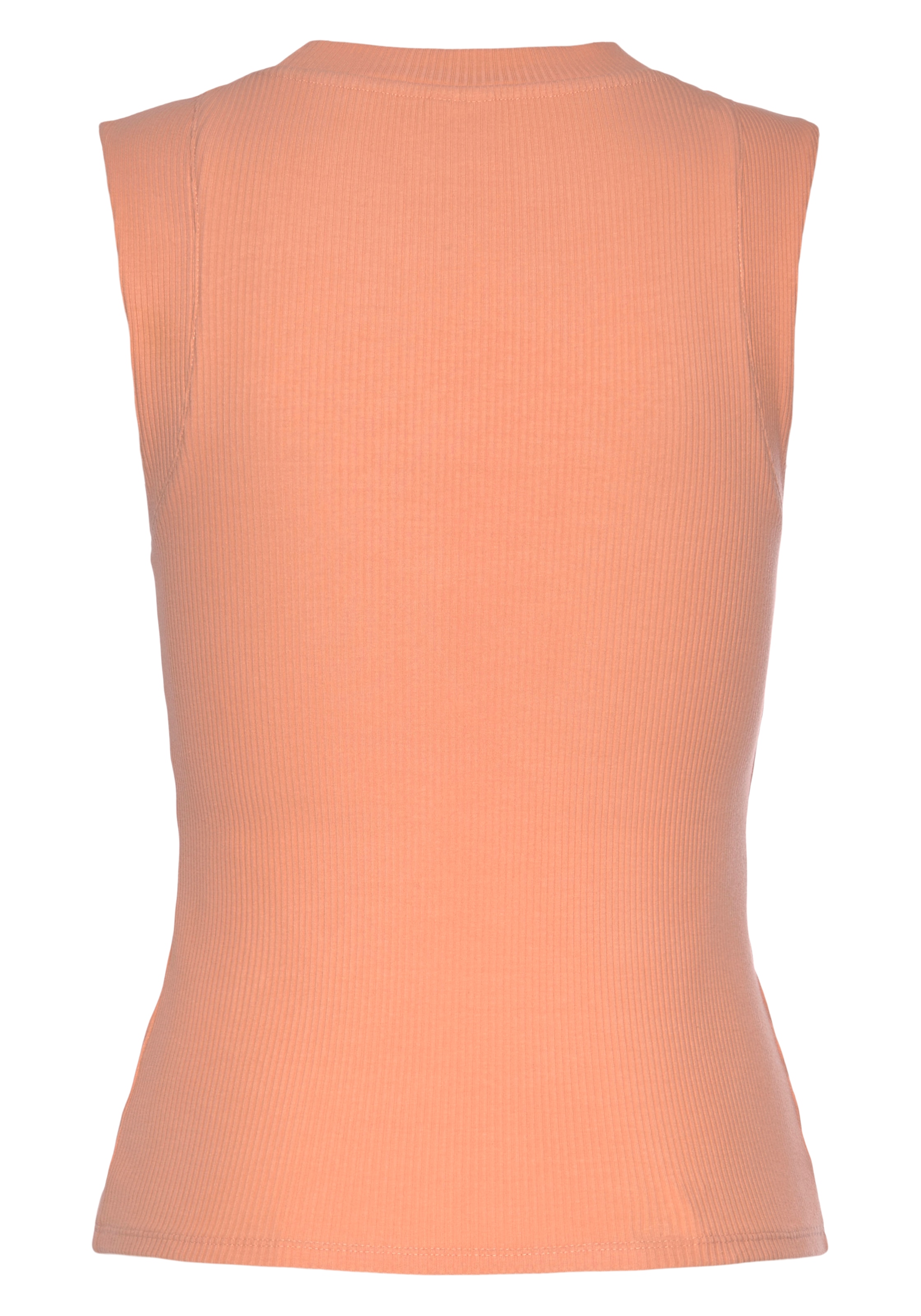 LASCANA Ripptanktop, mit breiten Trägern, figurbetonte Passform