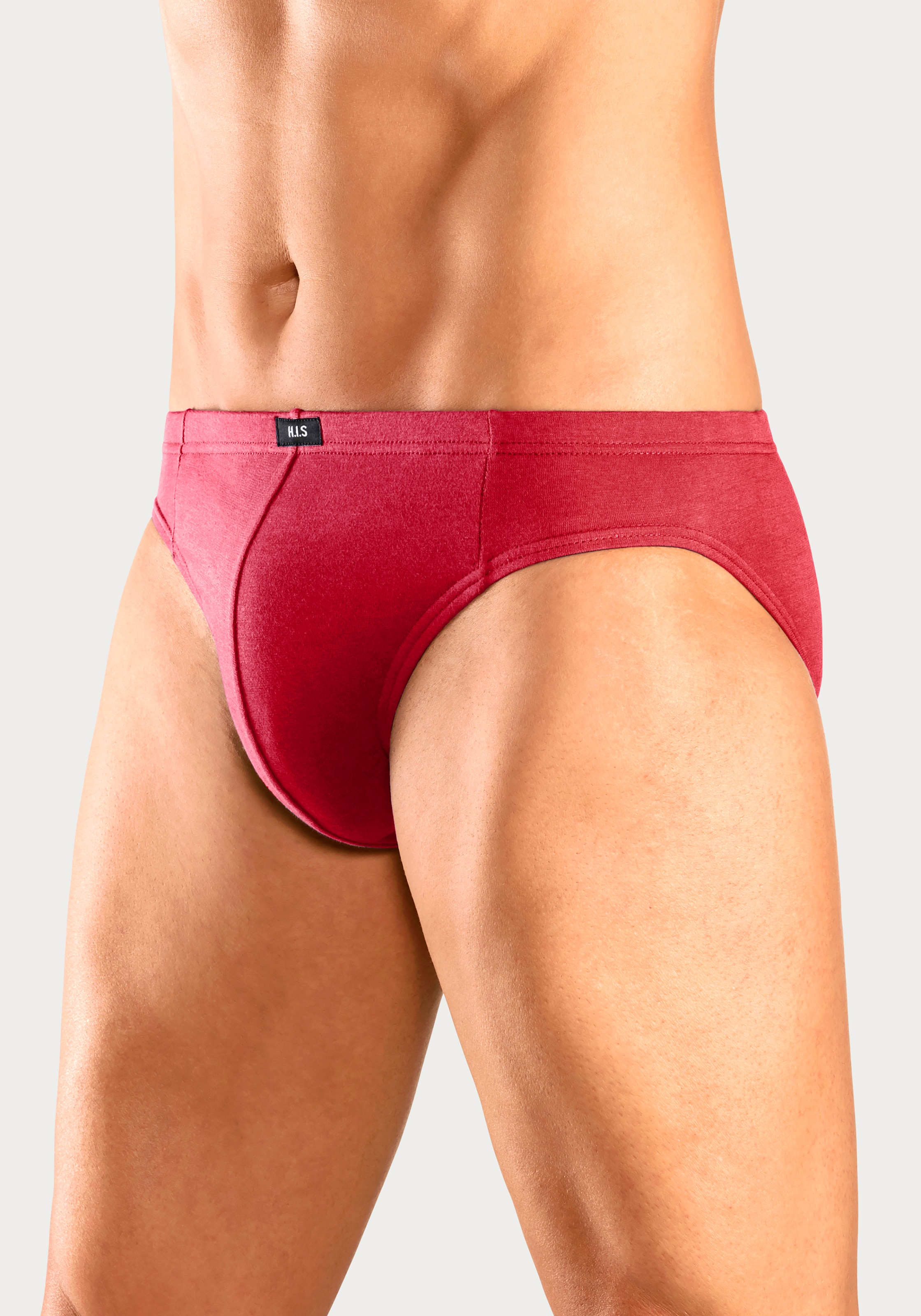 H.I.S Slip »Männer Unterhose«, (Packung, 10 St.), in Unifarben