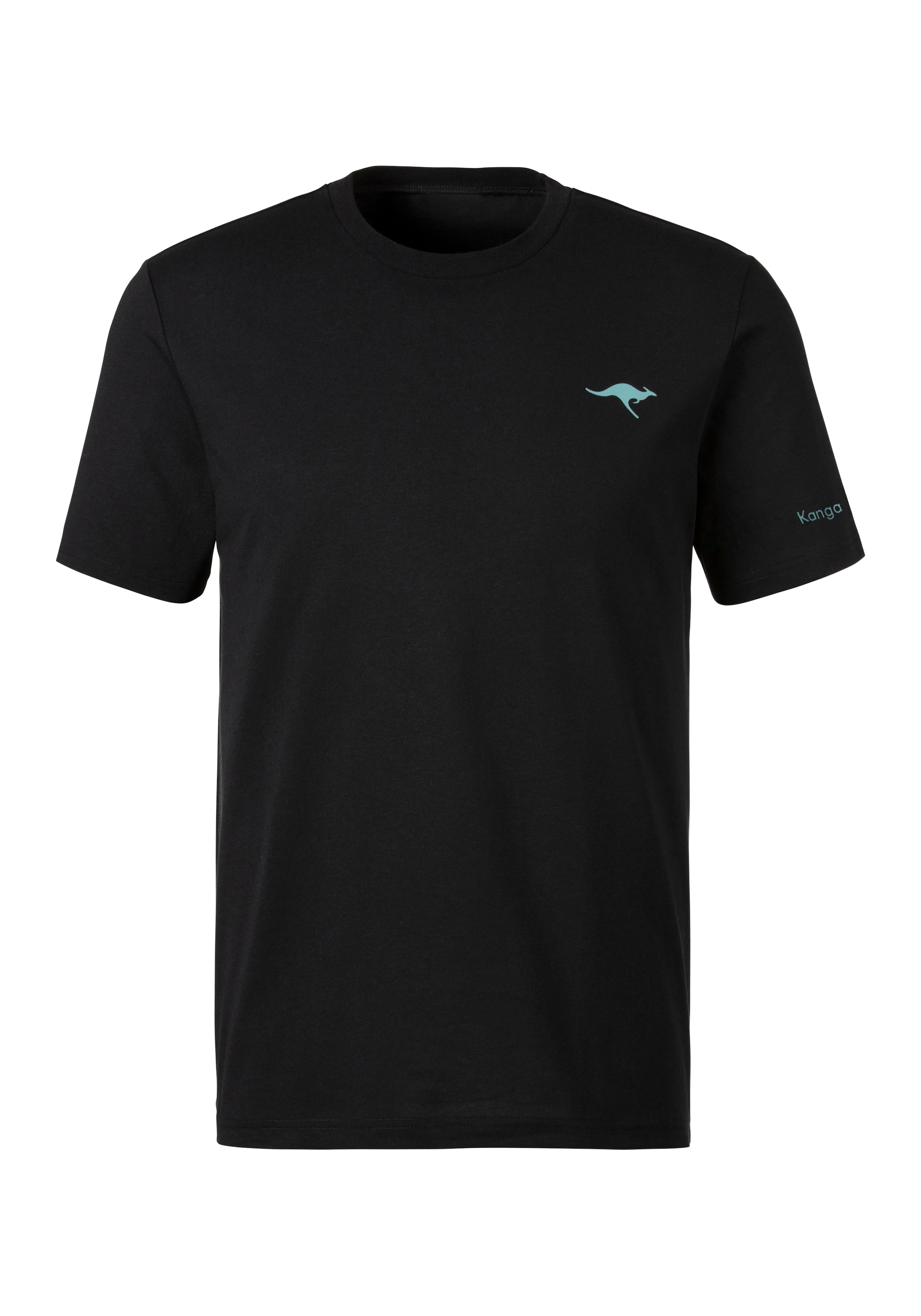 KangaROOS T-Shirt, (2er-Pack), mit KangaROOS Print auf der Brust