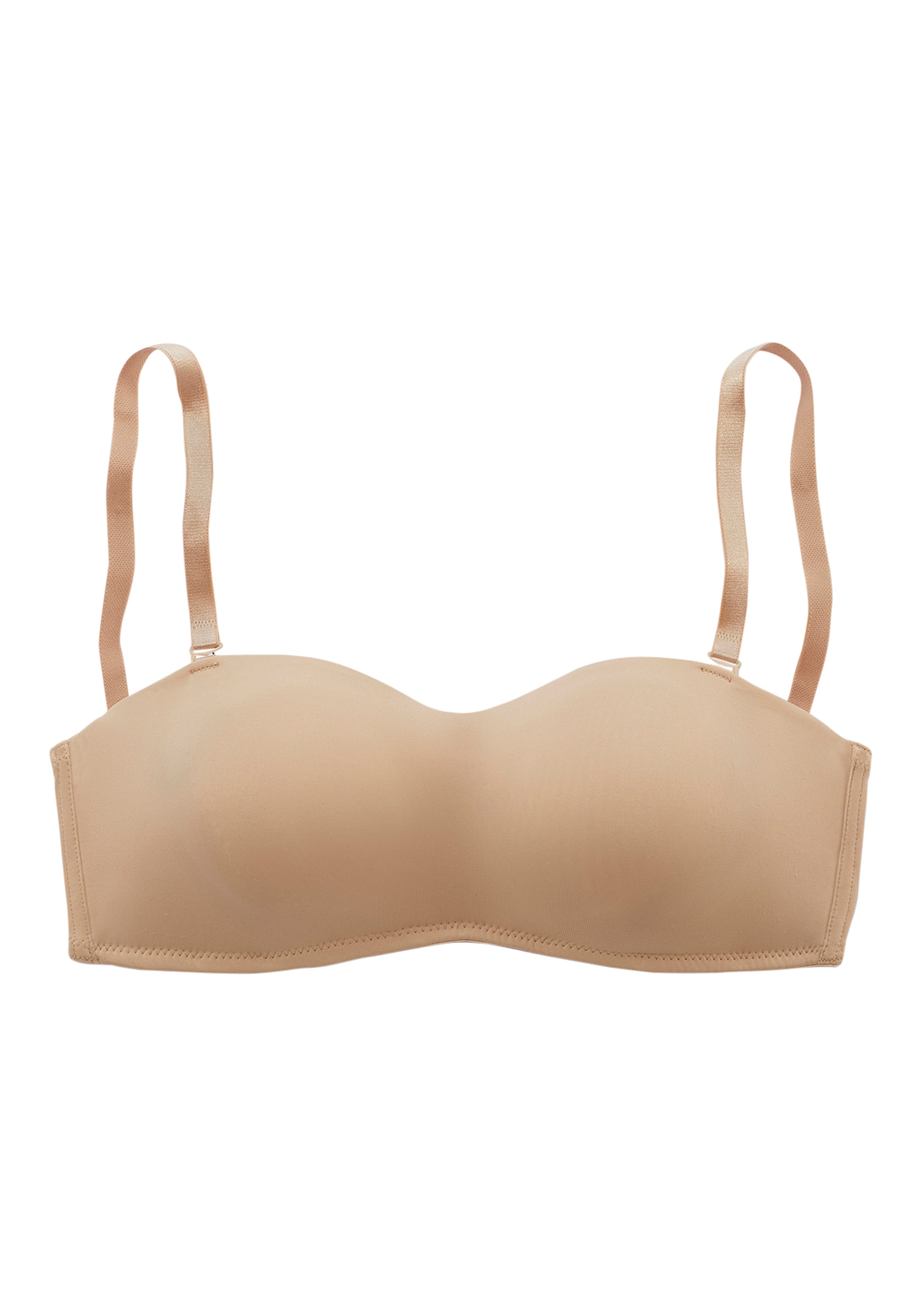 LASCANA T-Shirt-BH, ohne Schale mit abnehmbaren Trägern, Basic Dessous