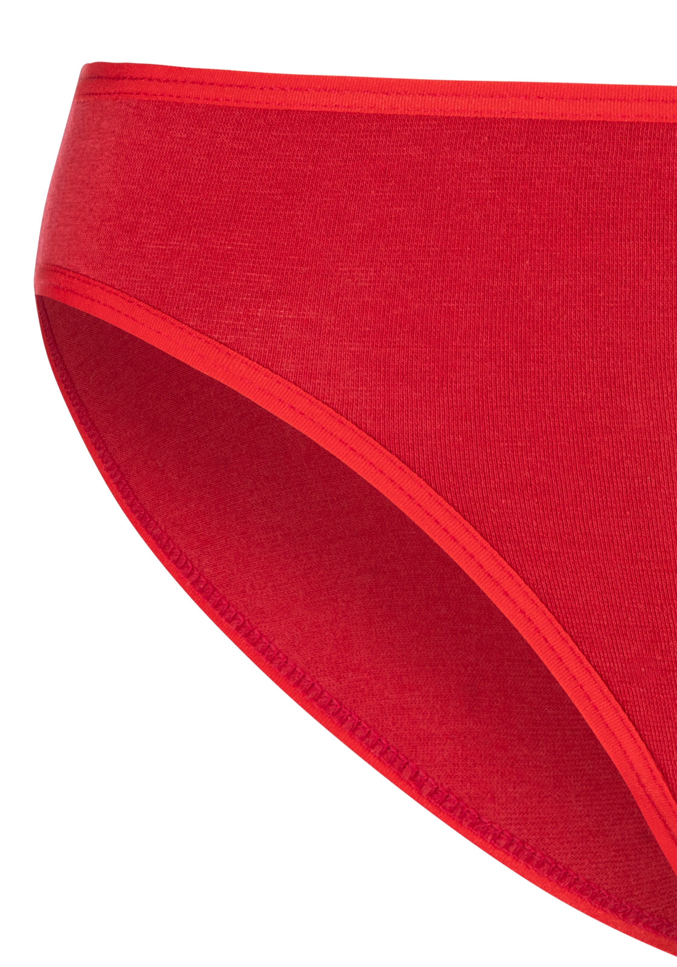petite fleur Bikinislip, (10er-Pack), aus elastischer Baumwolle
