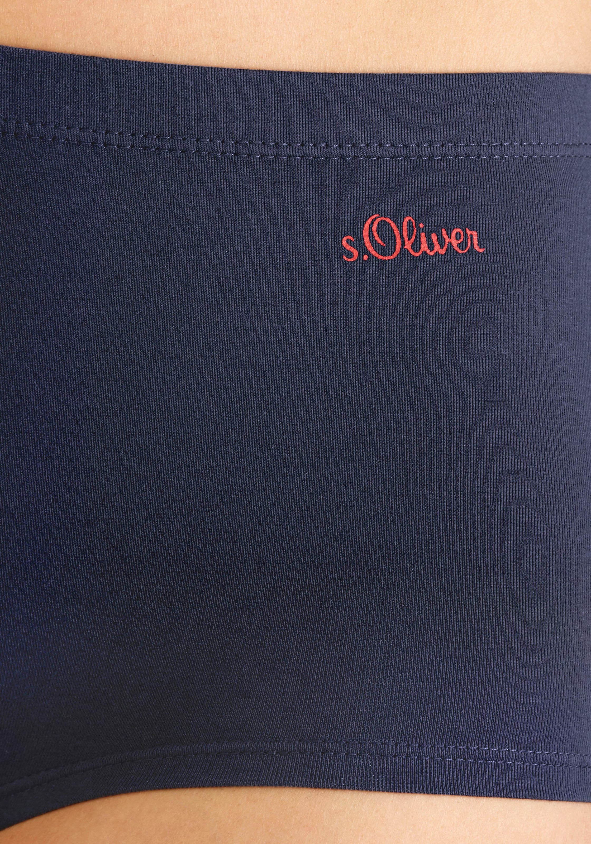 s.Oliver Panty, (3er-Pack), aus elastischer Baumwoll-Qualität