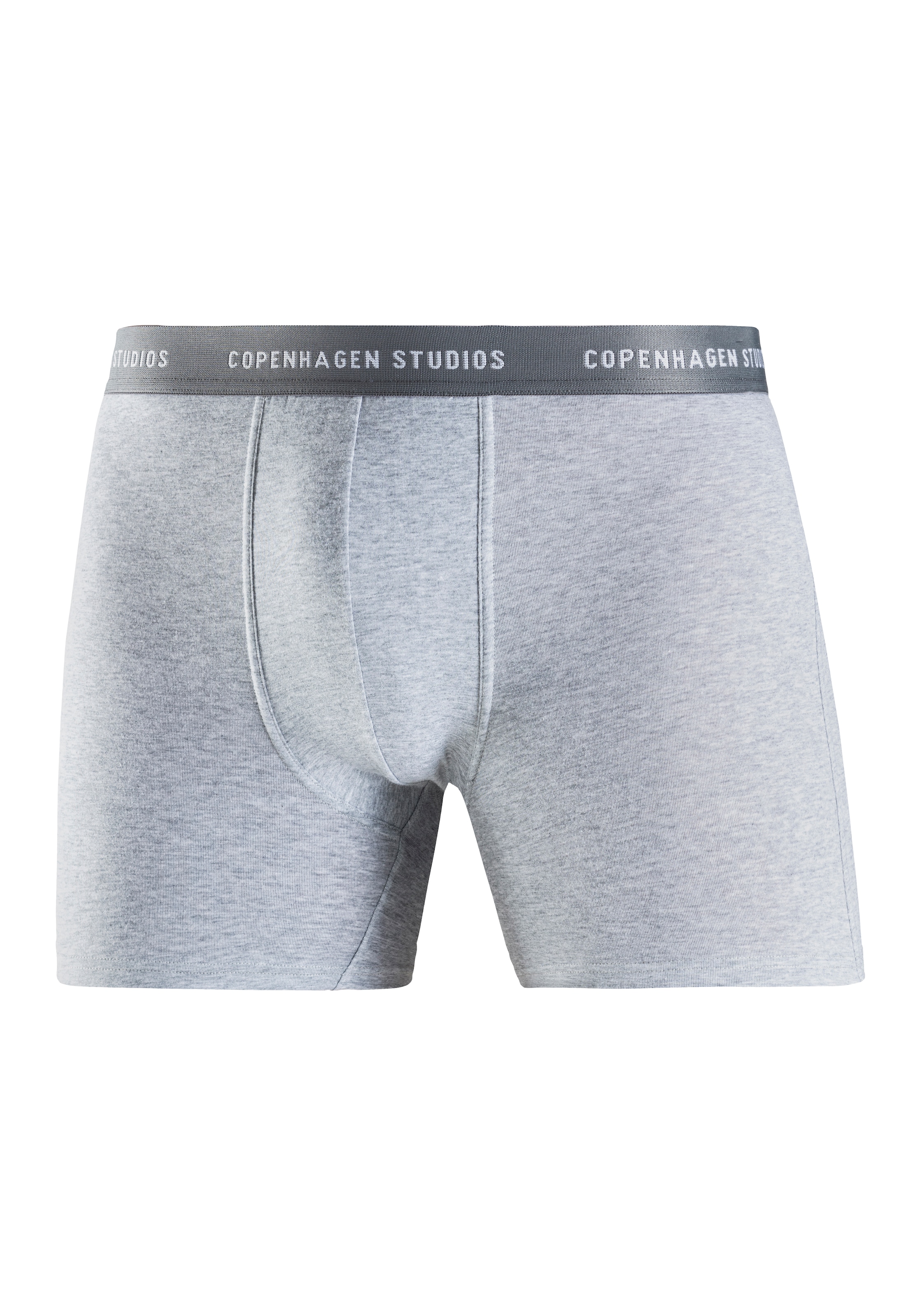 Copenhagen Studios Boxer »Boxershorts für Herren«, (3 St.), mit längerem Bein und Logobund
