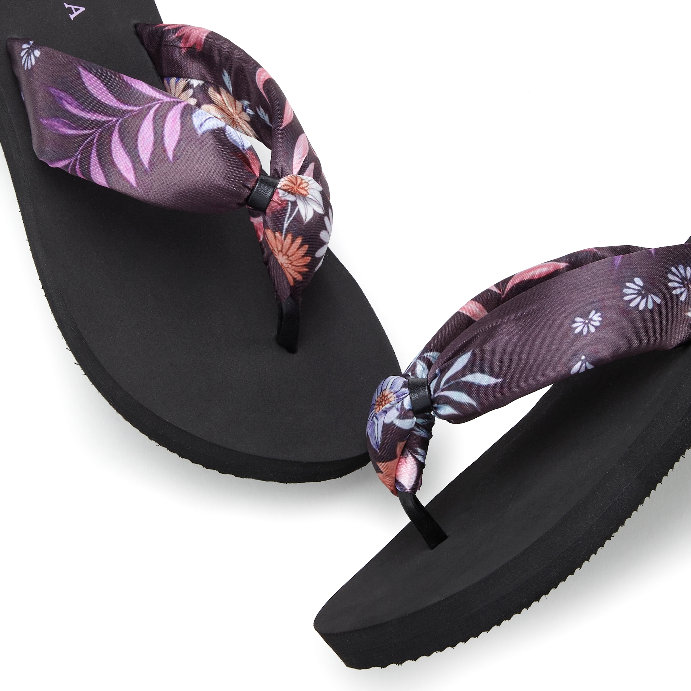 LASCANA Badezehentrenner, Sandale, Pantolette, Badeschuh ultraleicht mit softem Band VEGAN