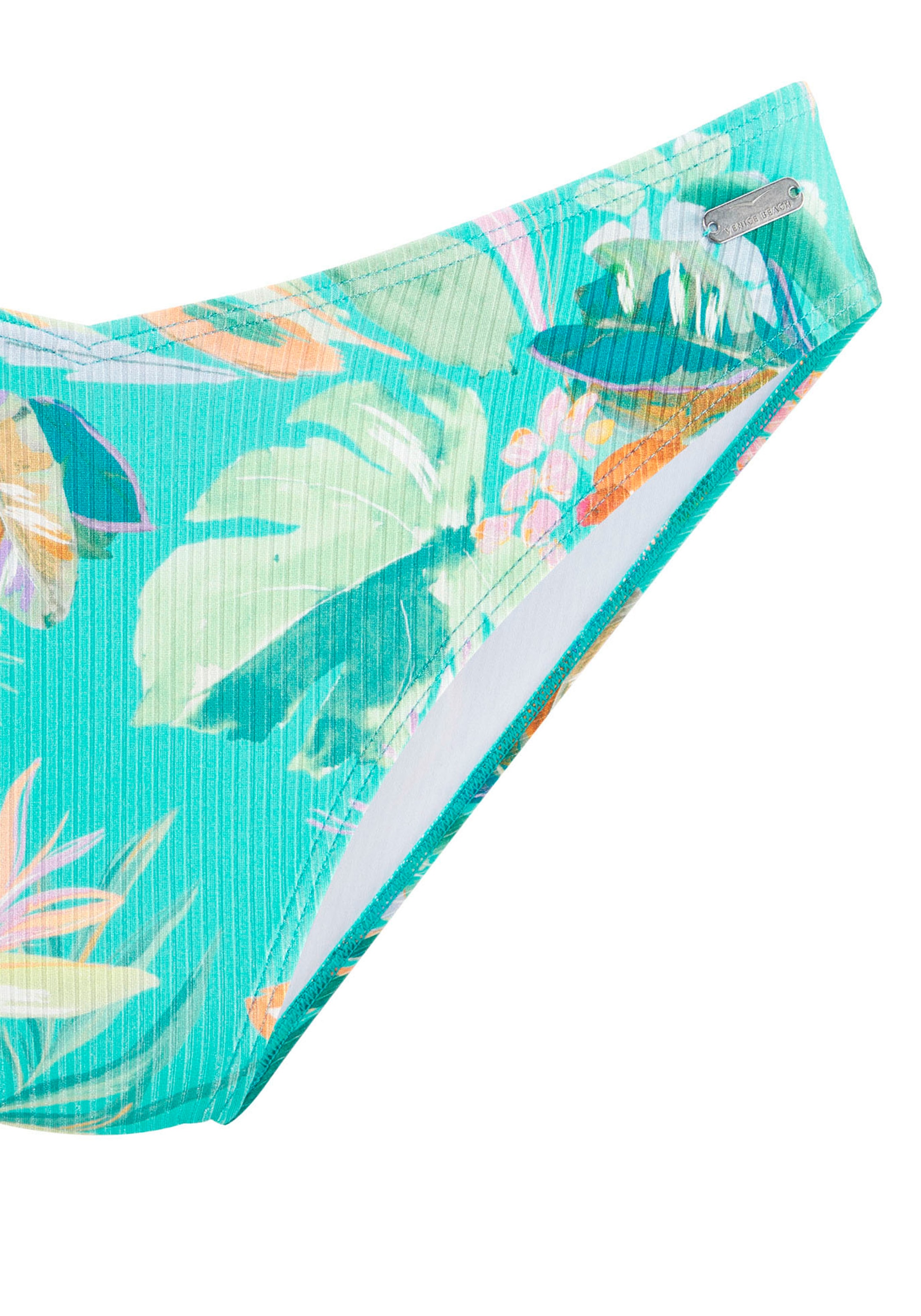 Venice Beach Bikini-Hose »Sandra« mit höherem Beinausschnitt und V-Bund