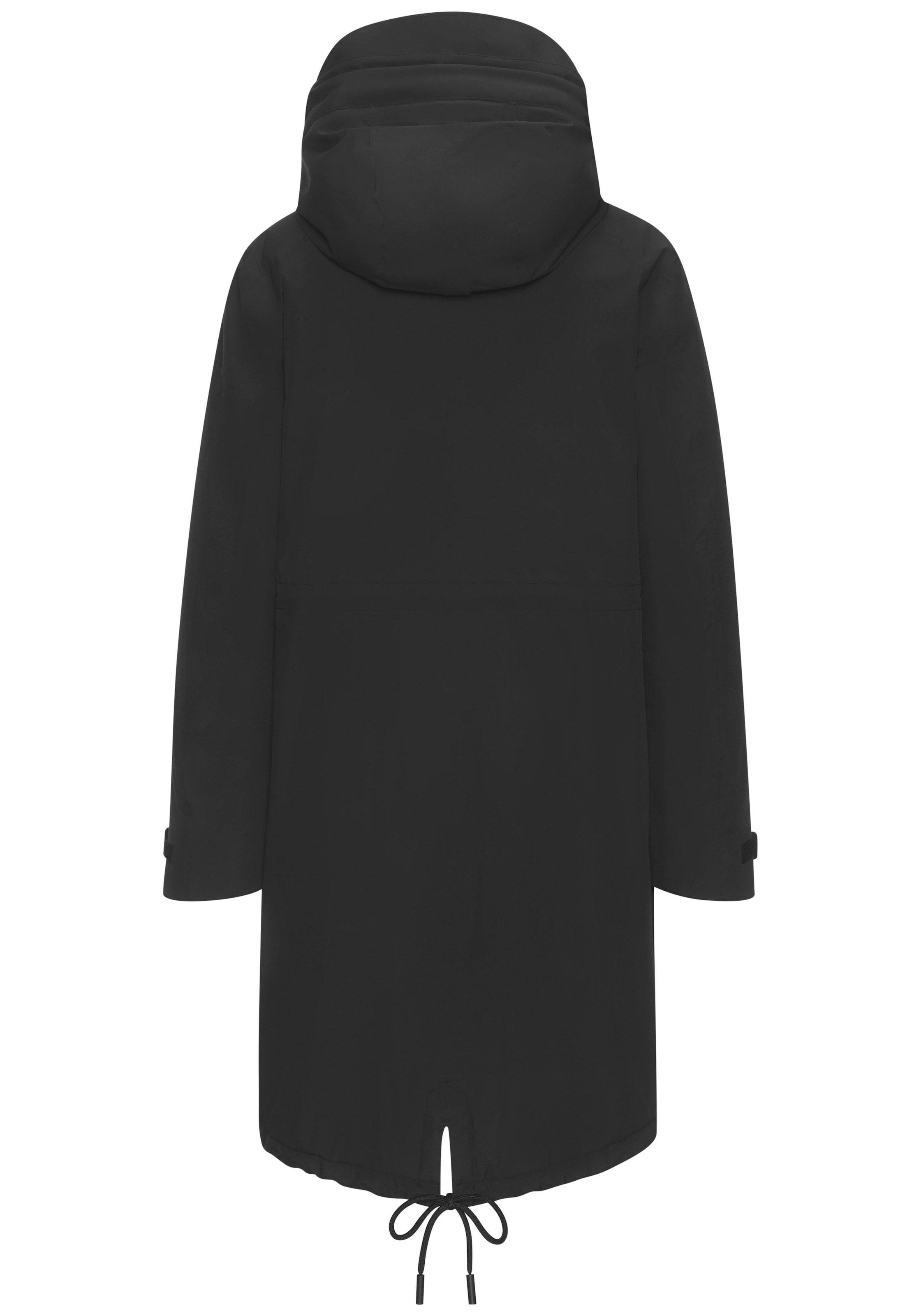 Elbsand Winterjacke mit Kapuze mit verstellbarer Kapuze und aufgesetzten Taschen