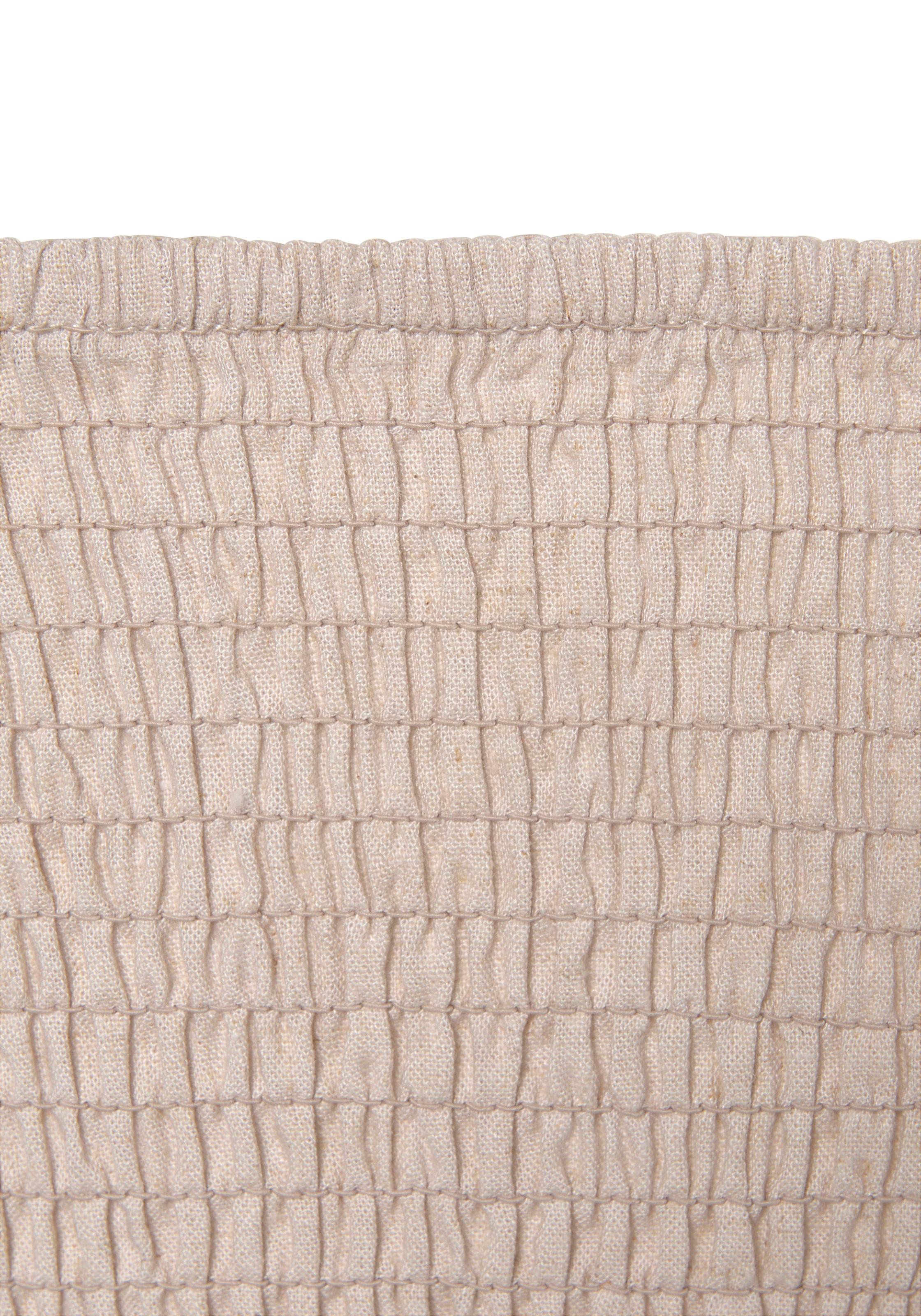 LASCANA Crop-Top , aus Leinen-Viskose-Mix
