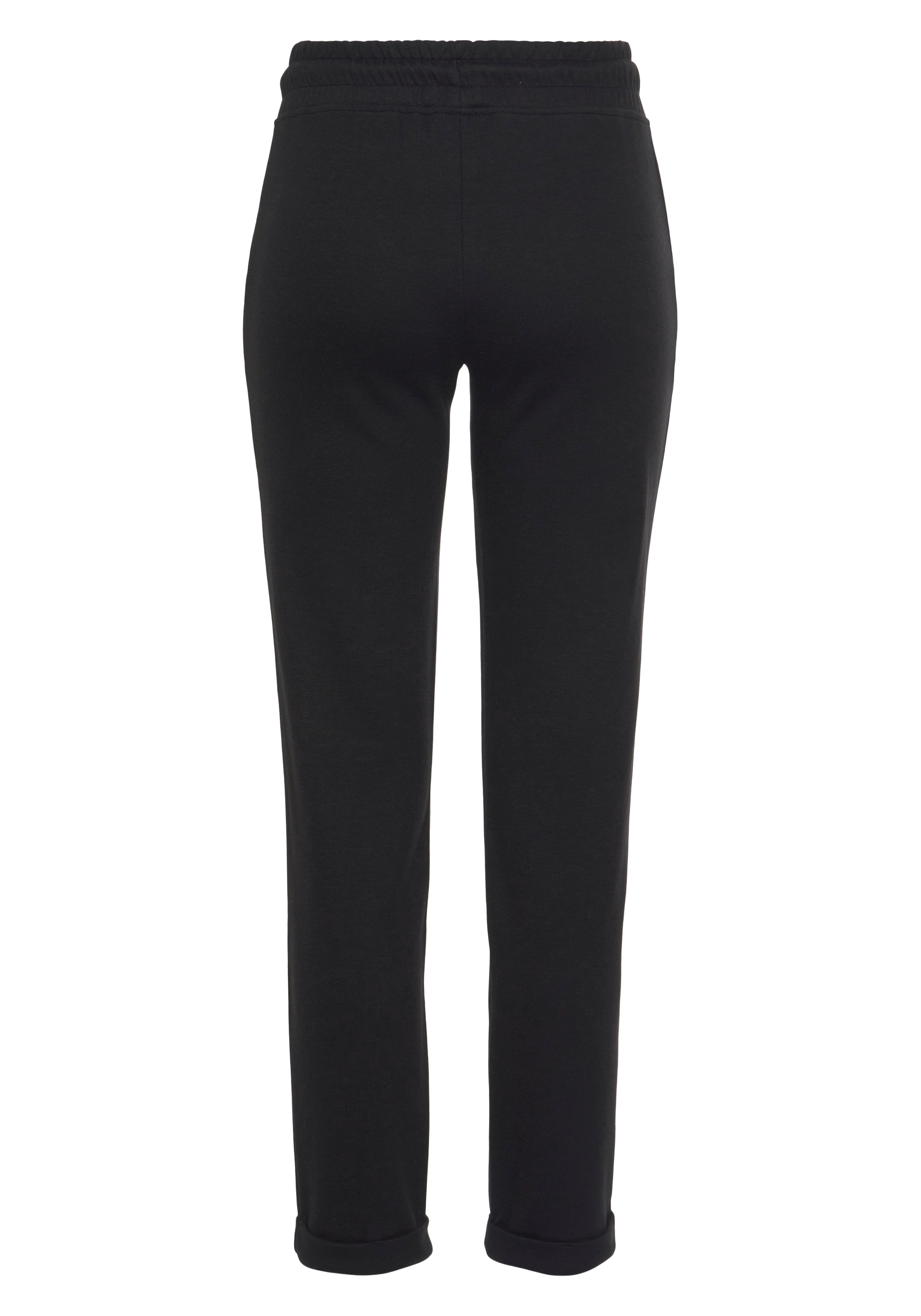 H.I.S Sweathose, Schlupfhose mit kleinem Aufschlag am Saum, Loungewear