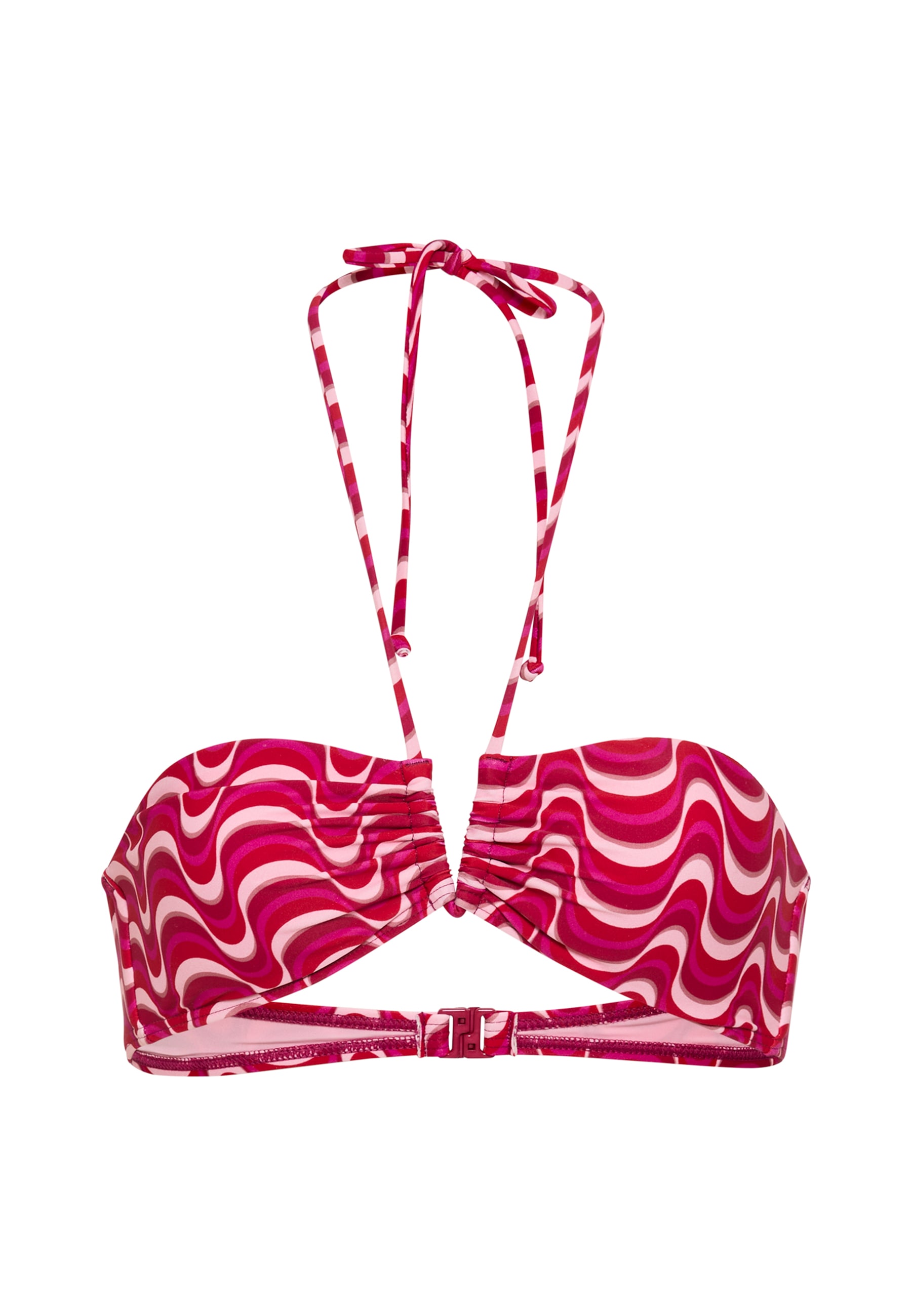 LSCN by LASCANA Bandeau-Bikini-Top »Echo« mit trendigem Alloverprint