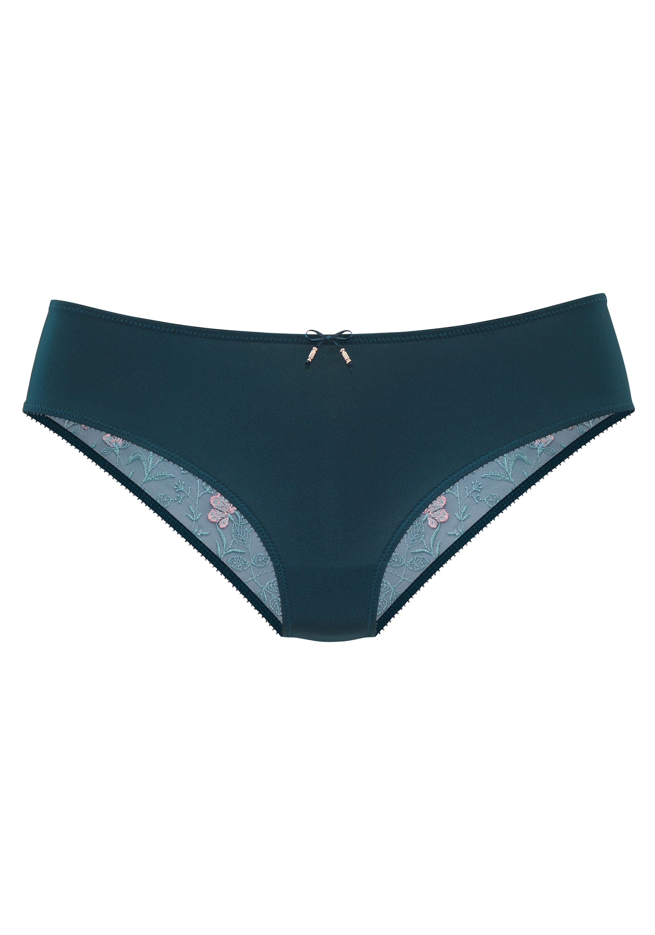 LASCANA Tanga »Maria« Edle Stickerei-Spitze hinten, als Dessous-Set kombinierbar