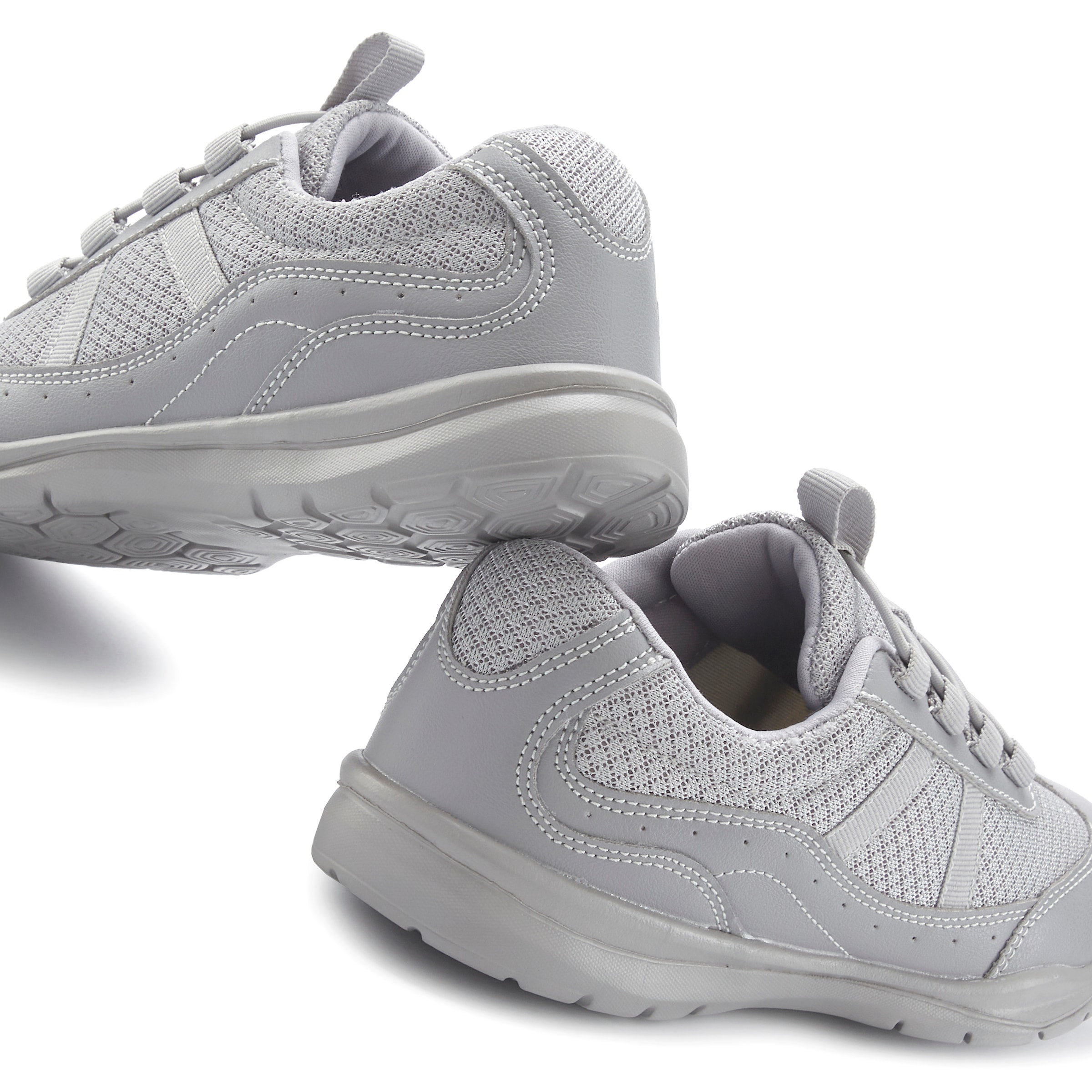LASCANA Sneaker »Freizeitschuh, Halbschuh,«, zum Reinschlüpfen mit elastischen Schnürbändern VEGAN