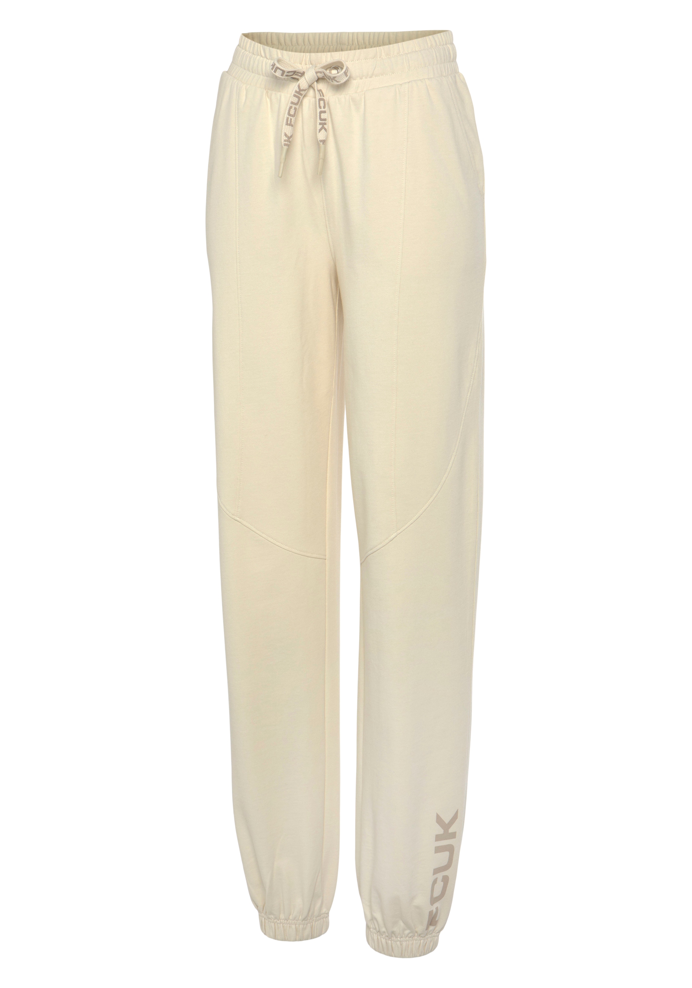 FCUK Sweatpants, mit Logodruck am Bein, Loungewear