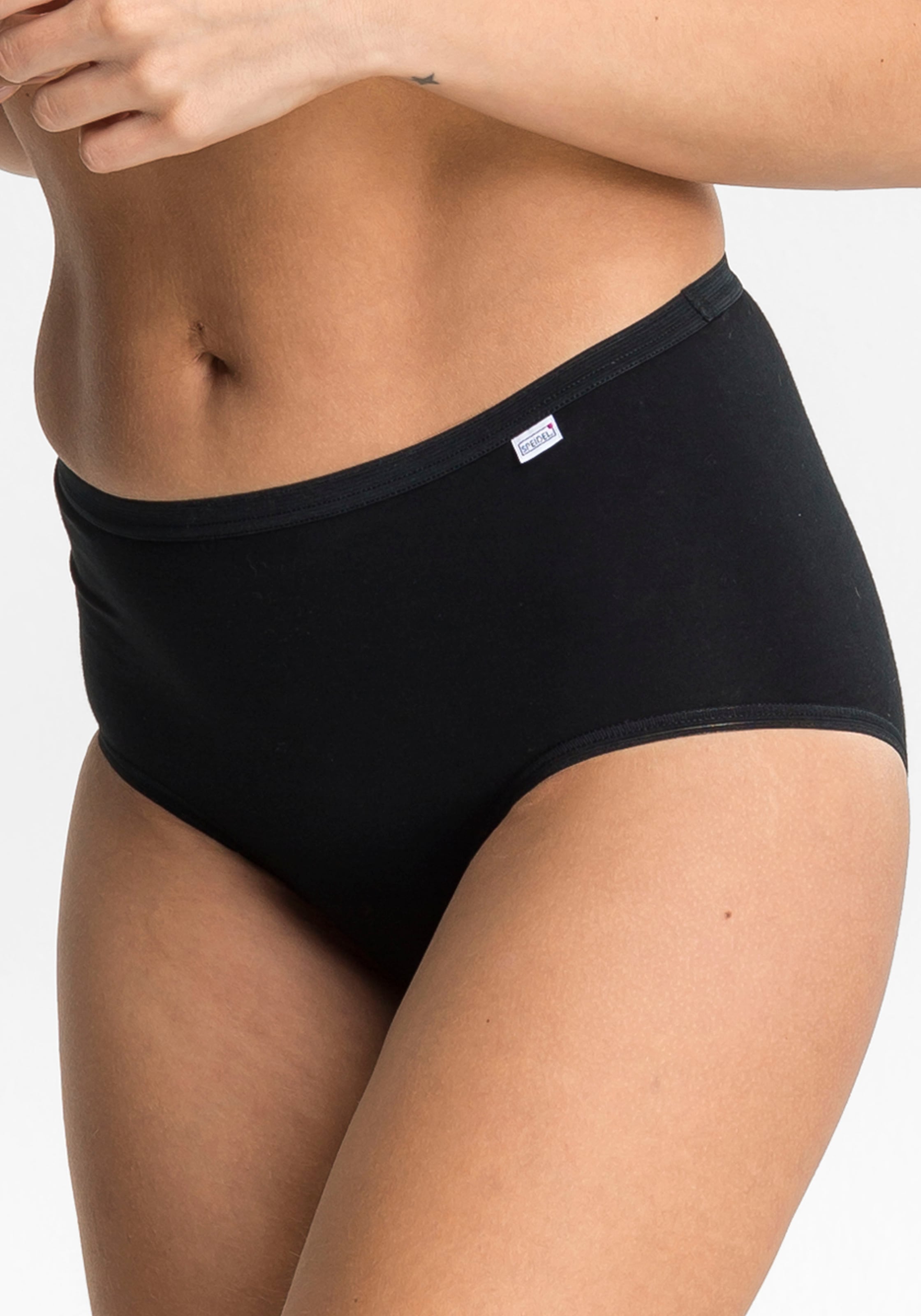Speidel Taillenslip »Britta« 3er Pack,  bequem, elastisch, basic, Baumwollmix