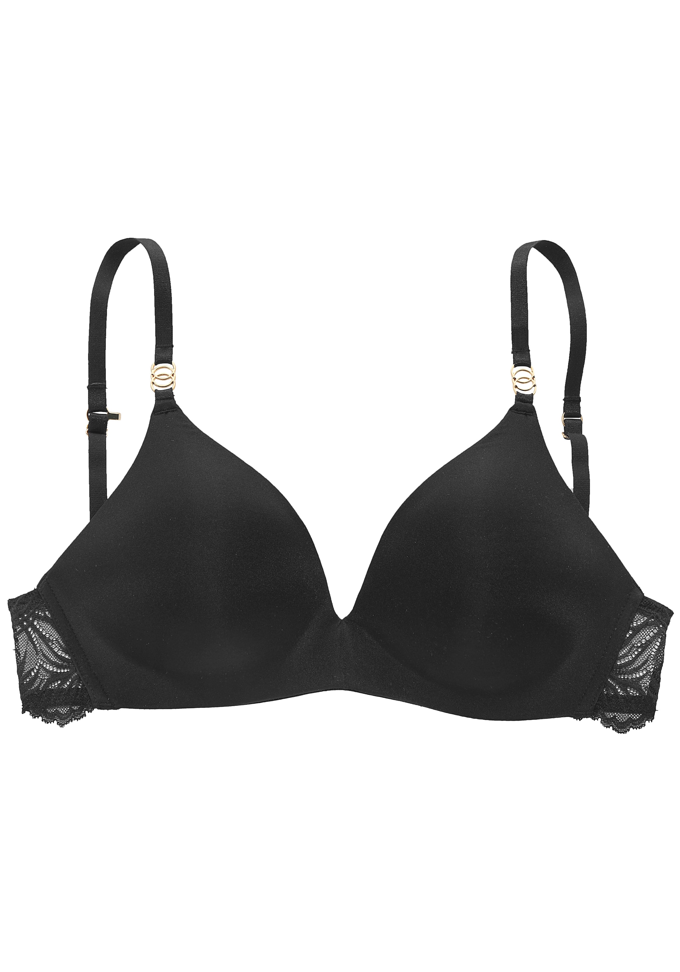 LASCANA Bralette-BH »Alexia« mit Push-up-Kissen & zwei Tragevarianten, sexy Dessous