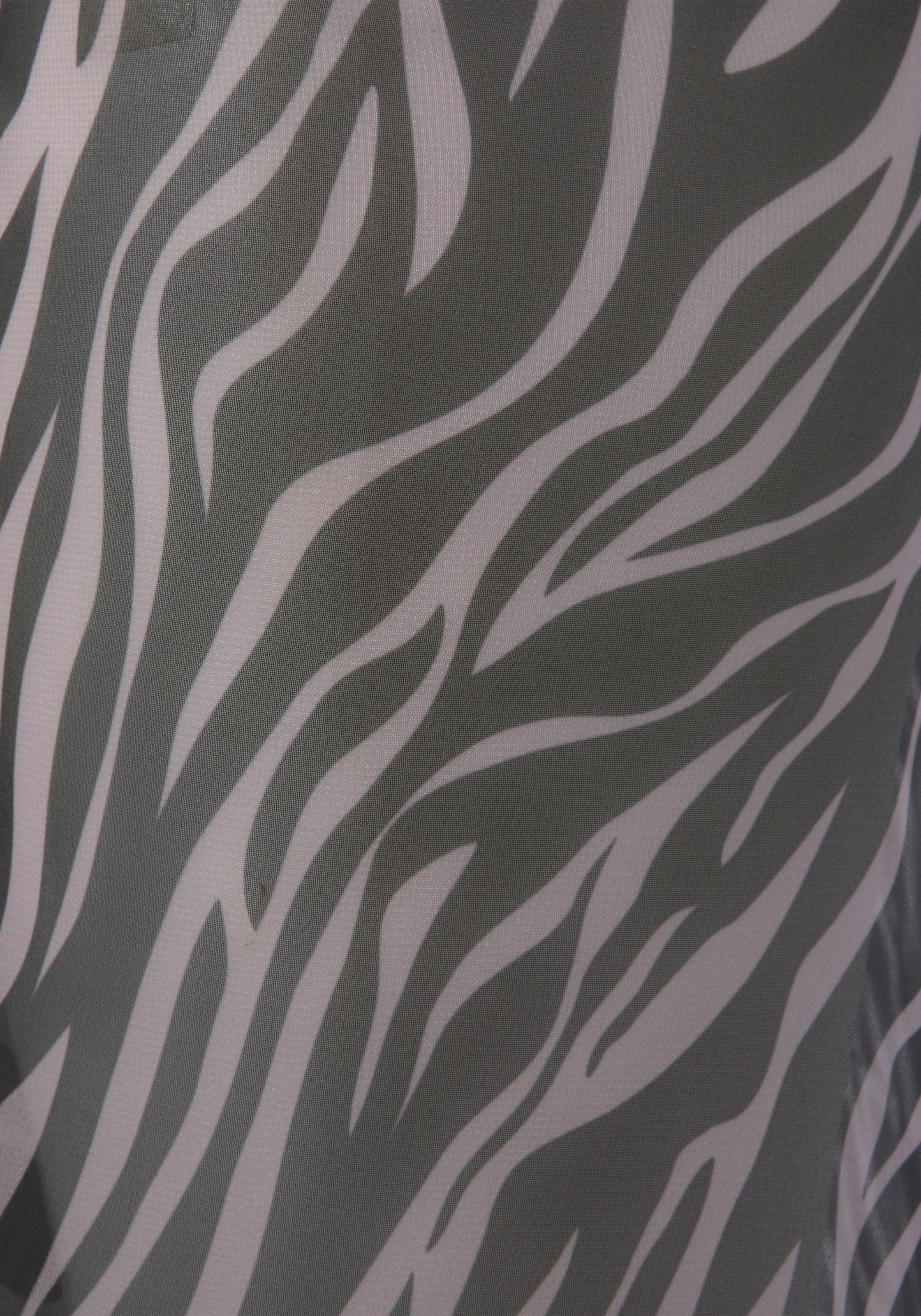 LASCANA Strandrock, mit Zebradruck