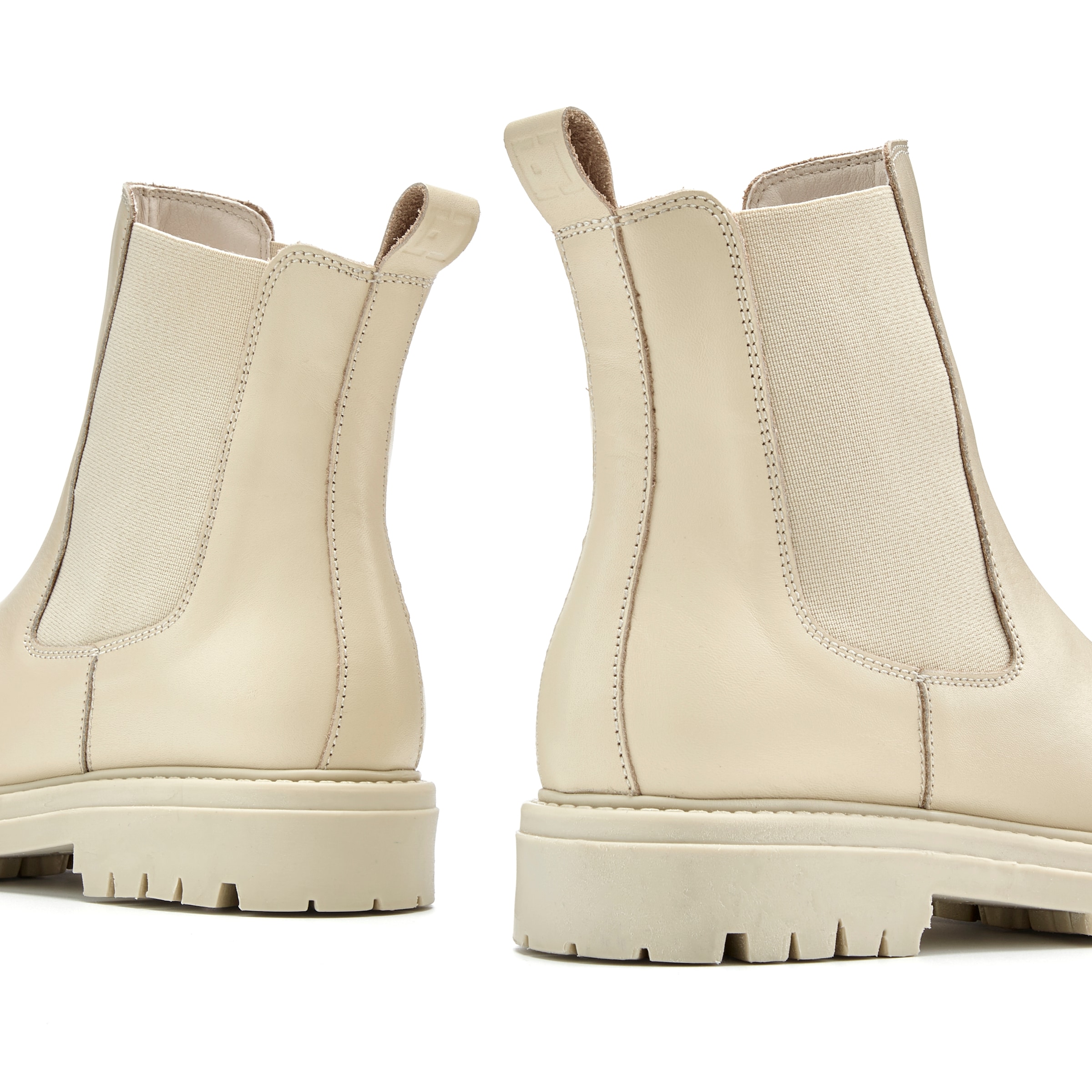 Elbsand Stiefelette »Chelseaboots, Schlupfstiefel, Lederstiefelette, Herbststiefelette«  NEU Bikerboots aus Leder mit Stretch-Einsätzen & leichter Profilsohle