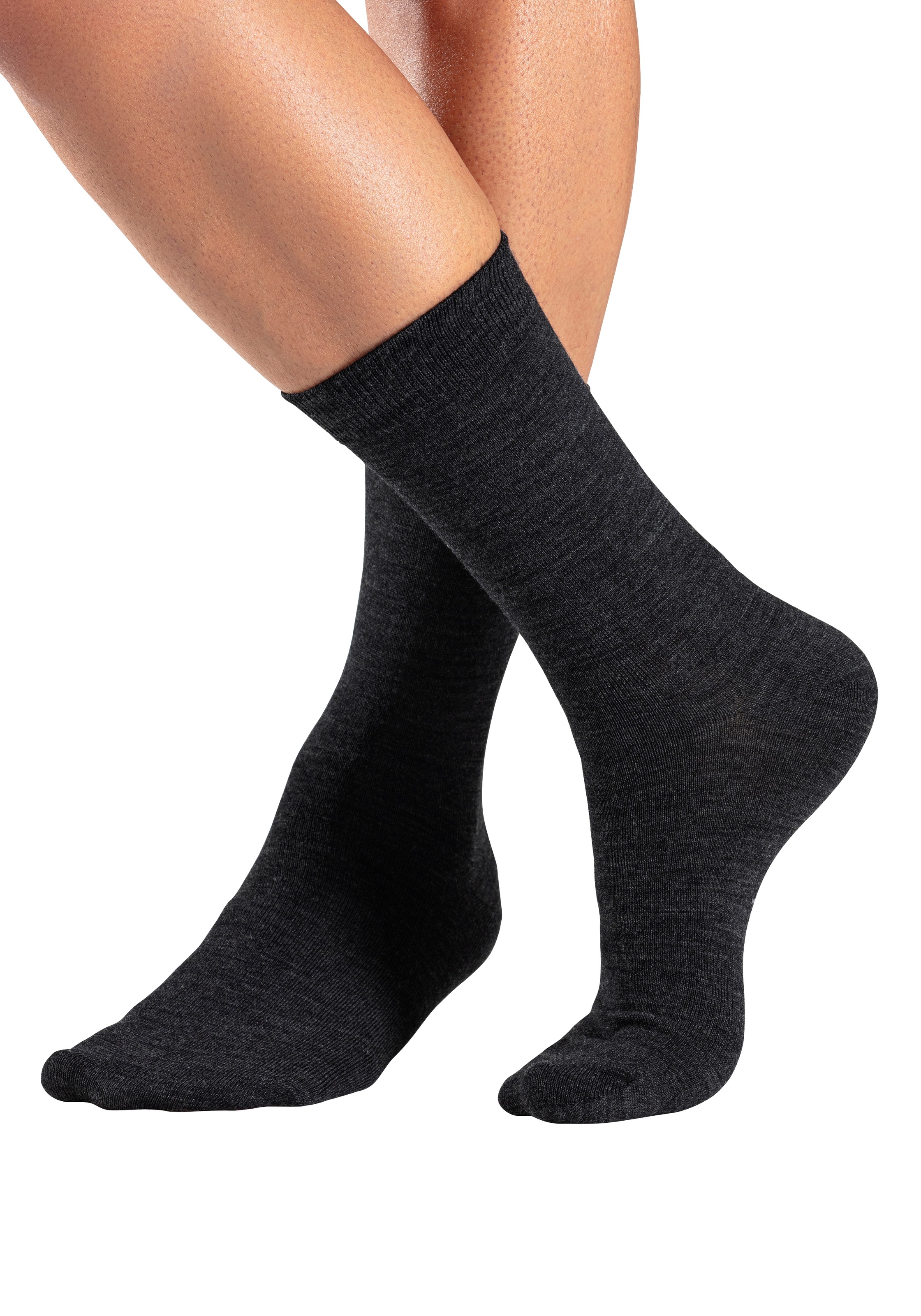 Bench. Socken, (Packung, 3 Paar), Herrensocken mit wärmender Wolle