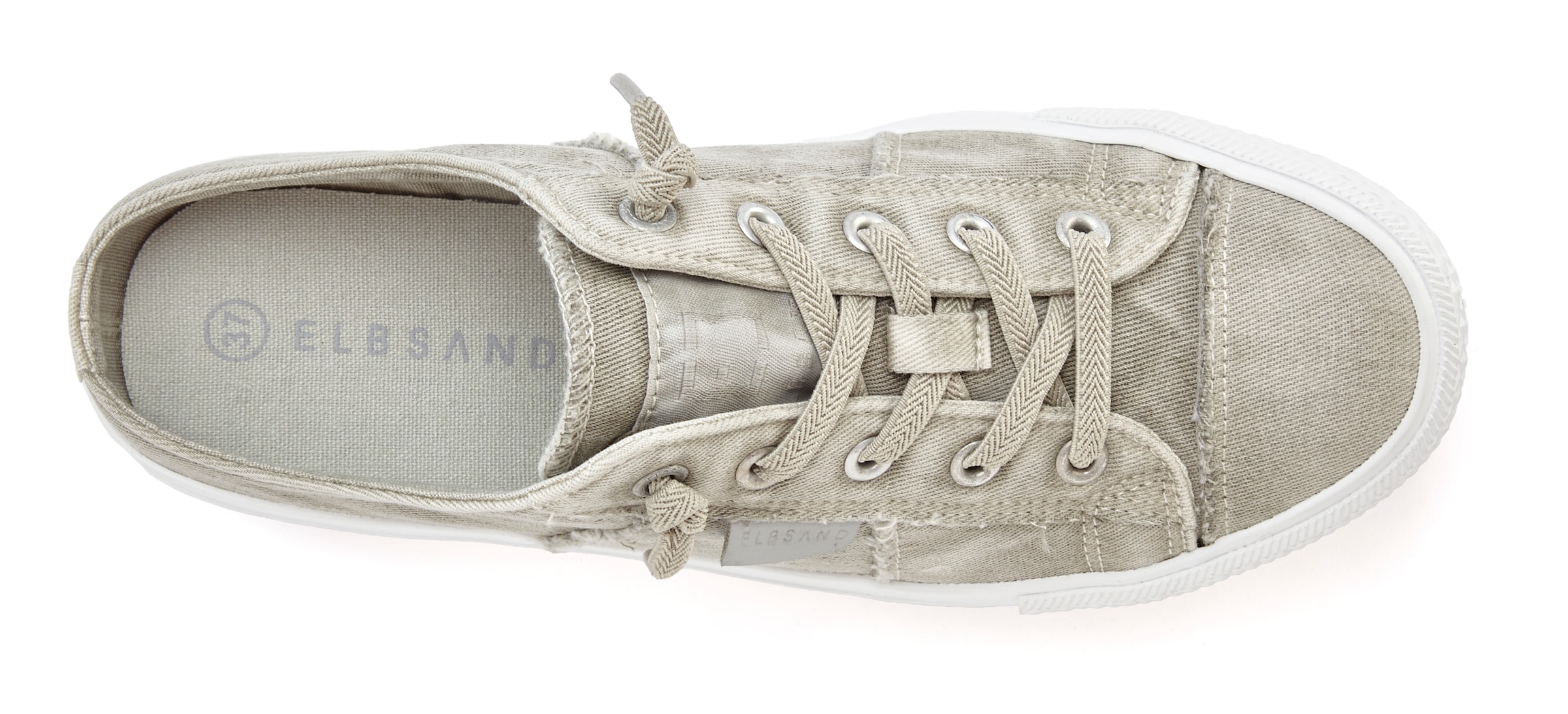 Elbsand Sneaker »Sabot, Clog, Freizeitschuh, Halbschuh, Stoffschuh,«, zum Reinschlüpfen Unisex VEGAN