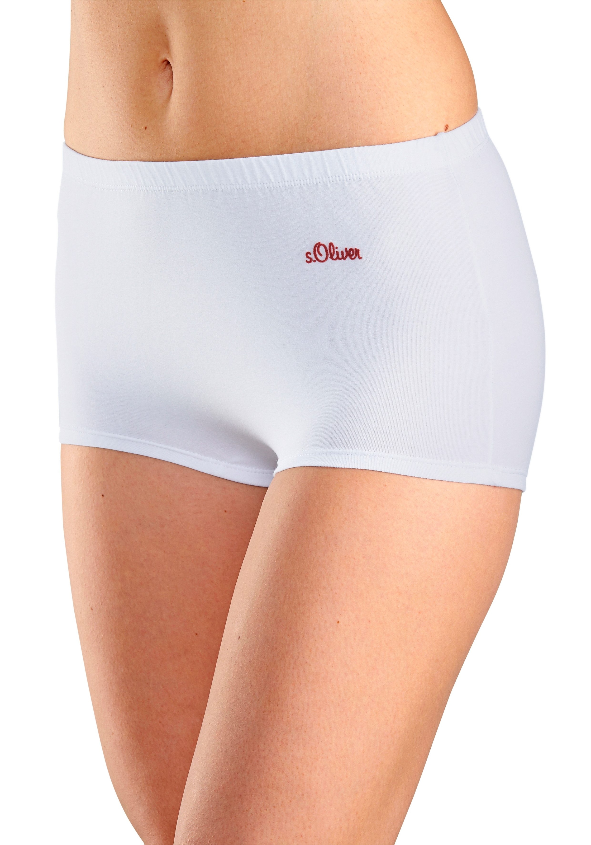 s.Oliver Panty, (3er-Pack), aus elastischer Baumwoll-Qualität