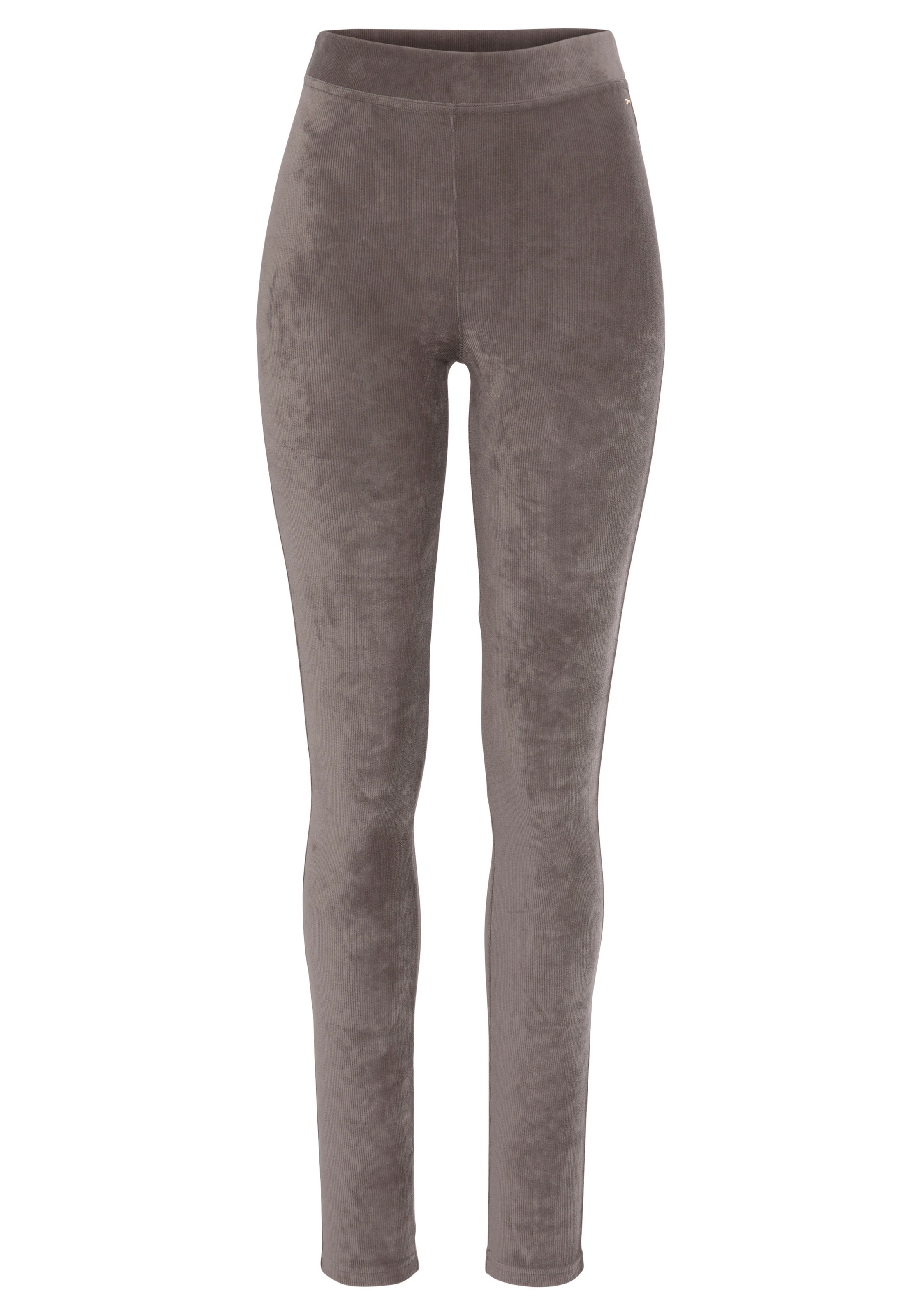 LASCANA Leggings, aus weichem Material in Cord-Optik, Loungewear