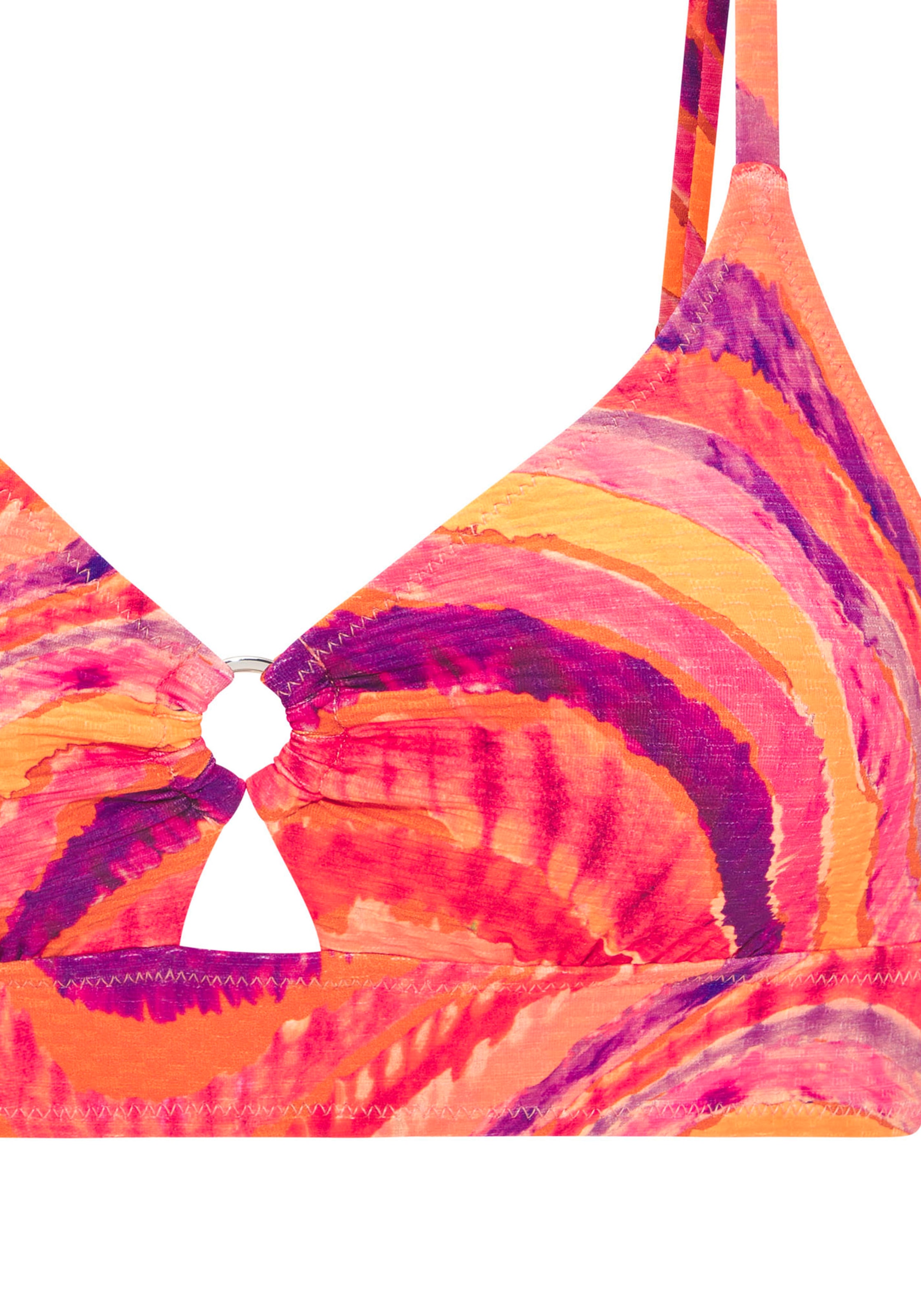 Bruno Banani Triangel-Bikini-Top »Kira« Mit Zierring zwischen den Cups