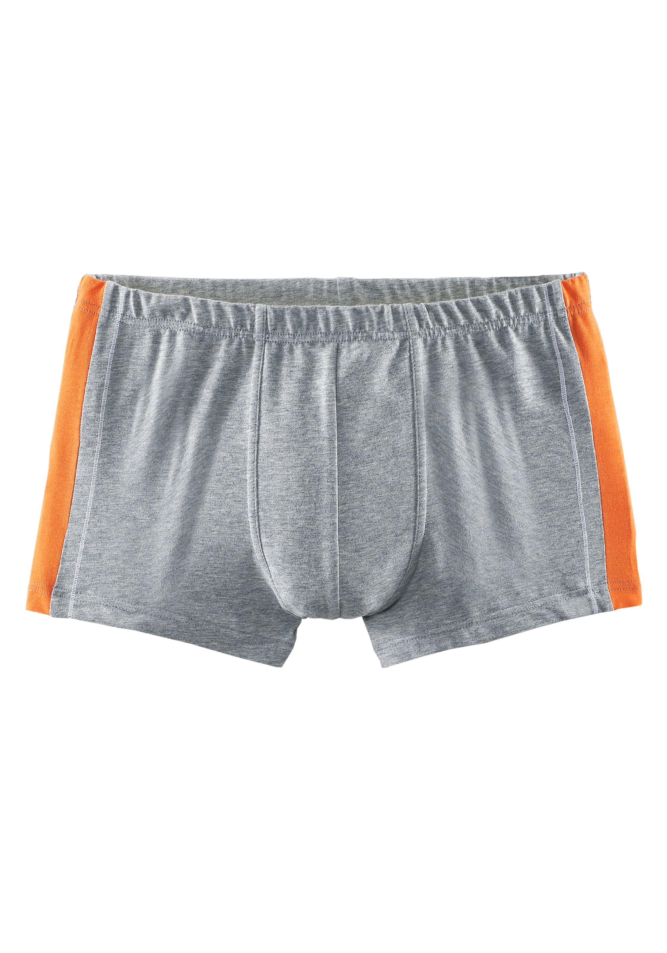 AUTHENTIC UNDERWEAR Boxer »Boxershorts für Herren« Packung, 4 Stk. mit kontrastfarbigen Streifen seitlich