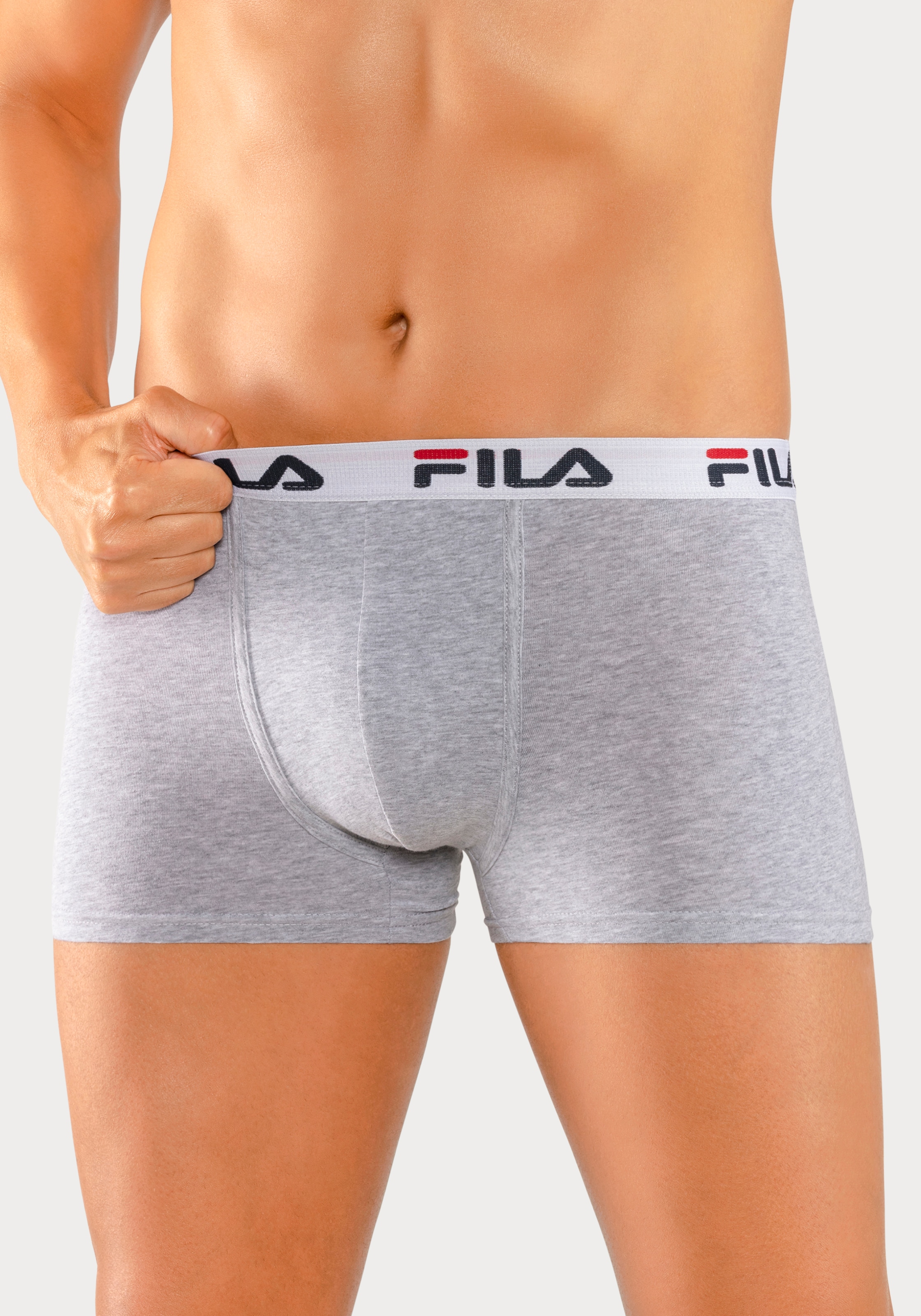 Fila Boxer »MAN BOXER SHORTS« 3er Pack,  mit elastischem Logobund