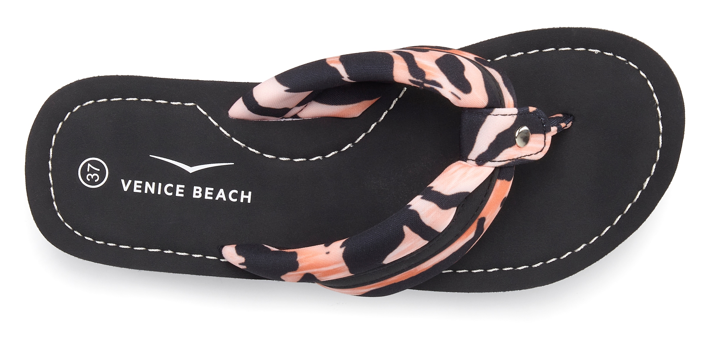 Venice Beach Badezehentrenner »Sandale, Badeschuh, Pantolette, Badelatsche, Flip Flop, Badeschlappe«  Zehentrenner mit wasserabweisender und leichter Sohle VEGAN