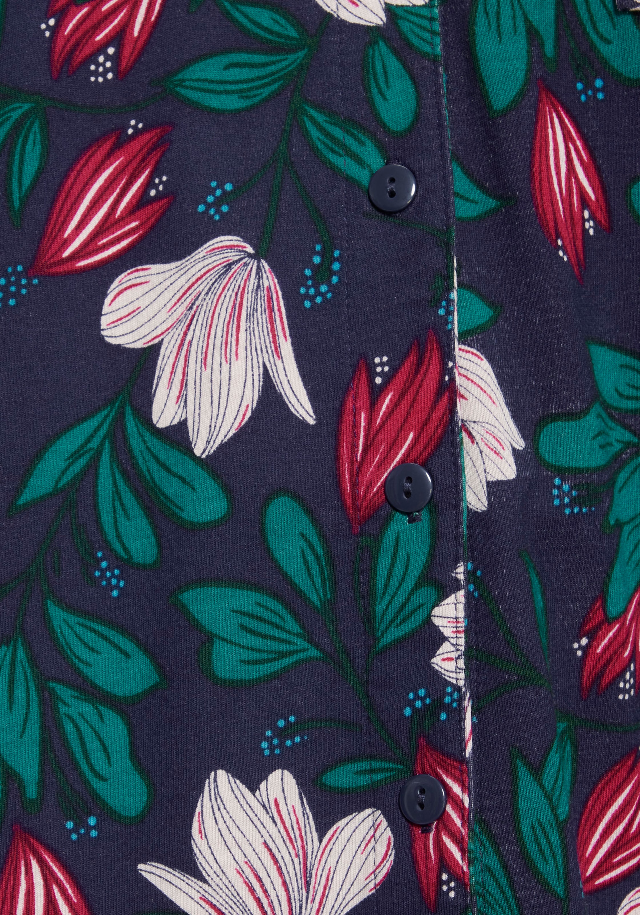 s.Oliver Pyjama, (Set, 2 tlg.), im klassischen Stil