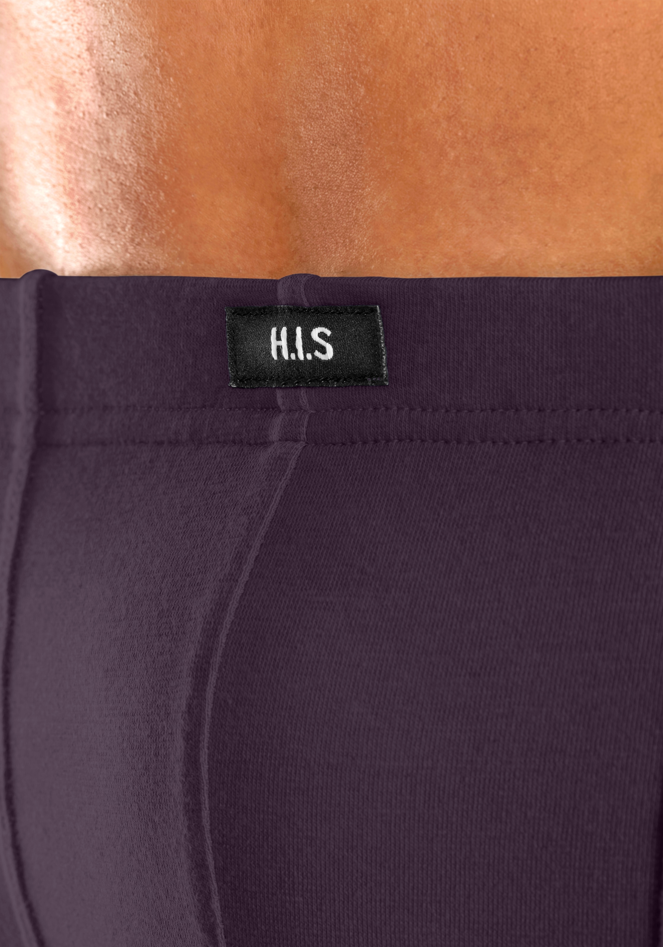 H.I.S Hipster, (Packung, 5 St.), knapp sitzende Boxershorts aus Baumwollstretch