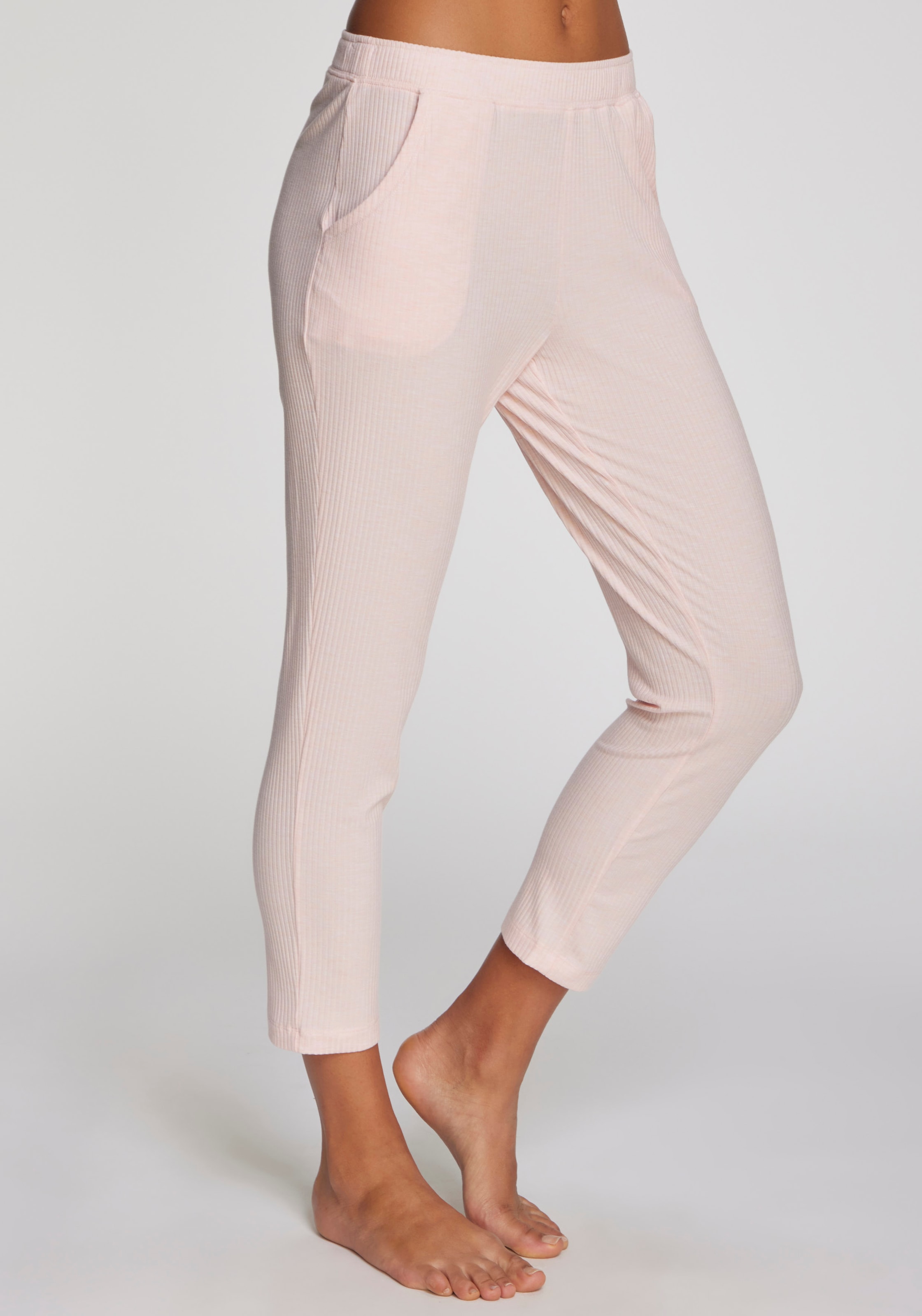 s.Oliver Pyjamahose  aus weicher Rippqualität