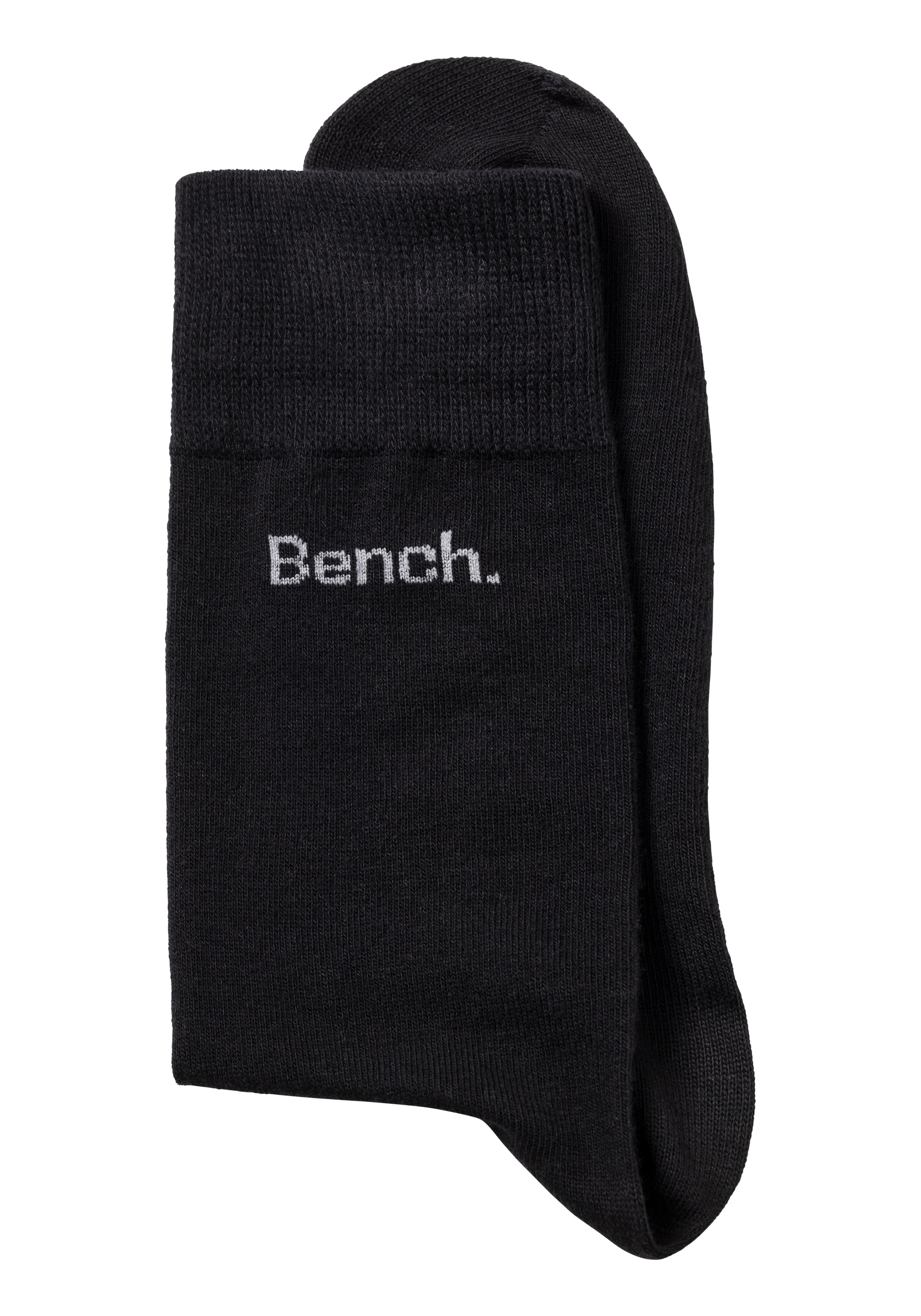Bench. Basicsocken, (Packung, 4 Paar), in angenehm weicher Markenqualität