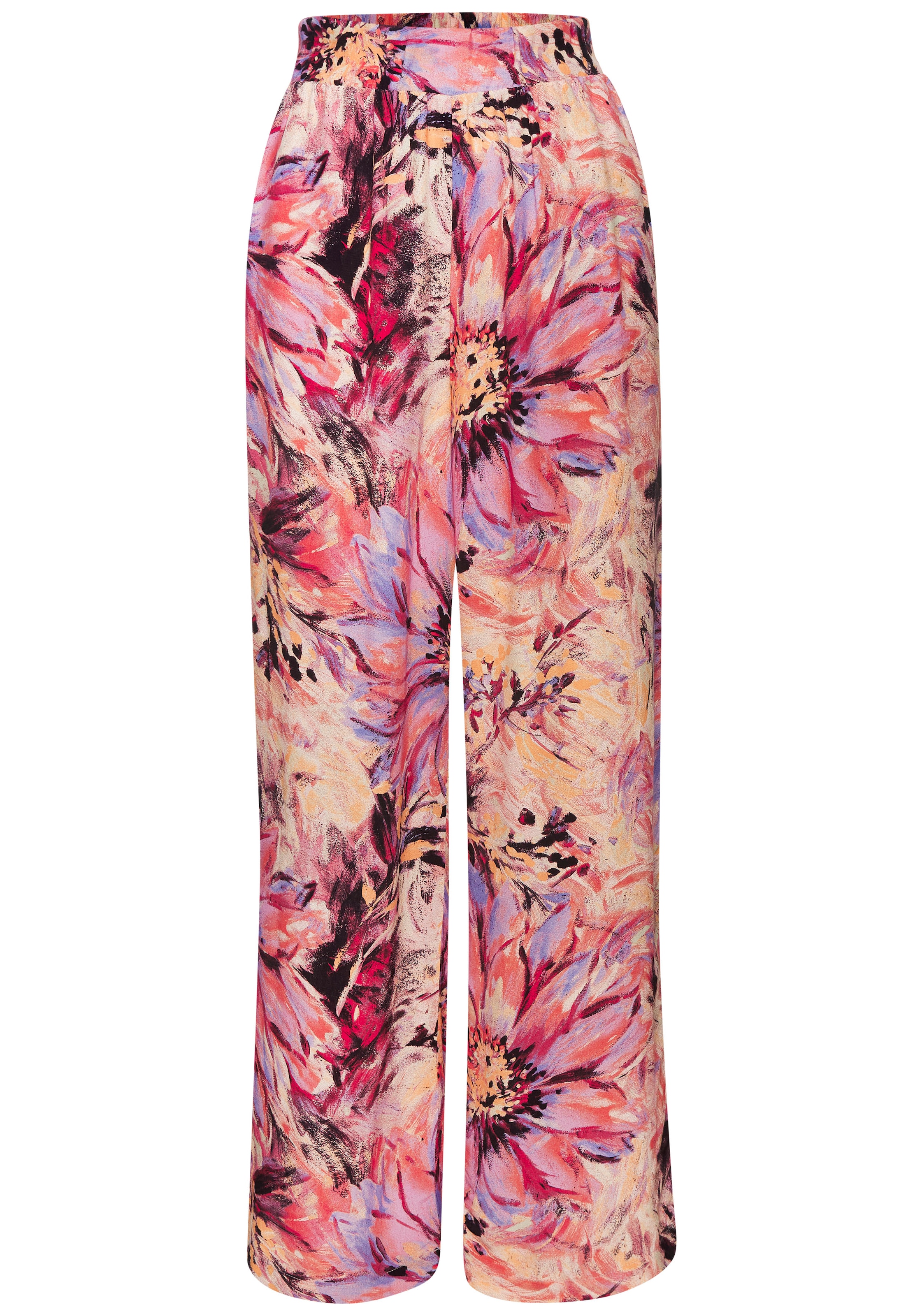 LASCANA Palazzohose, mit Alloverprint