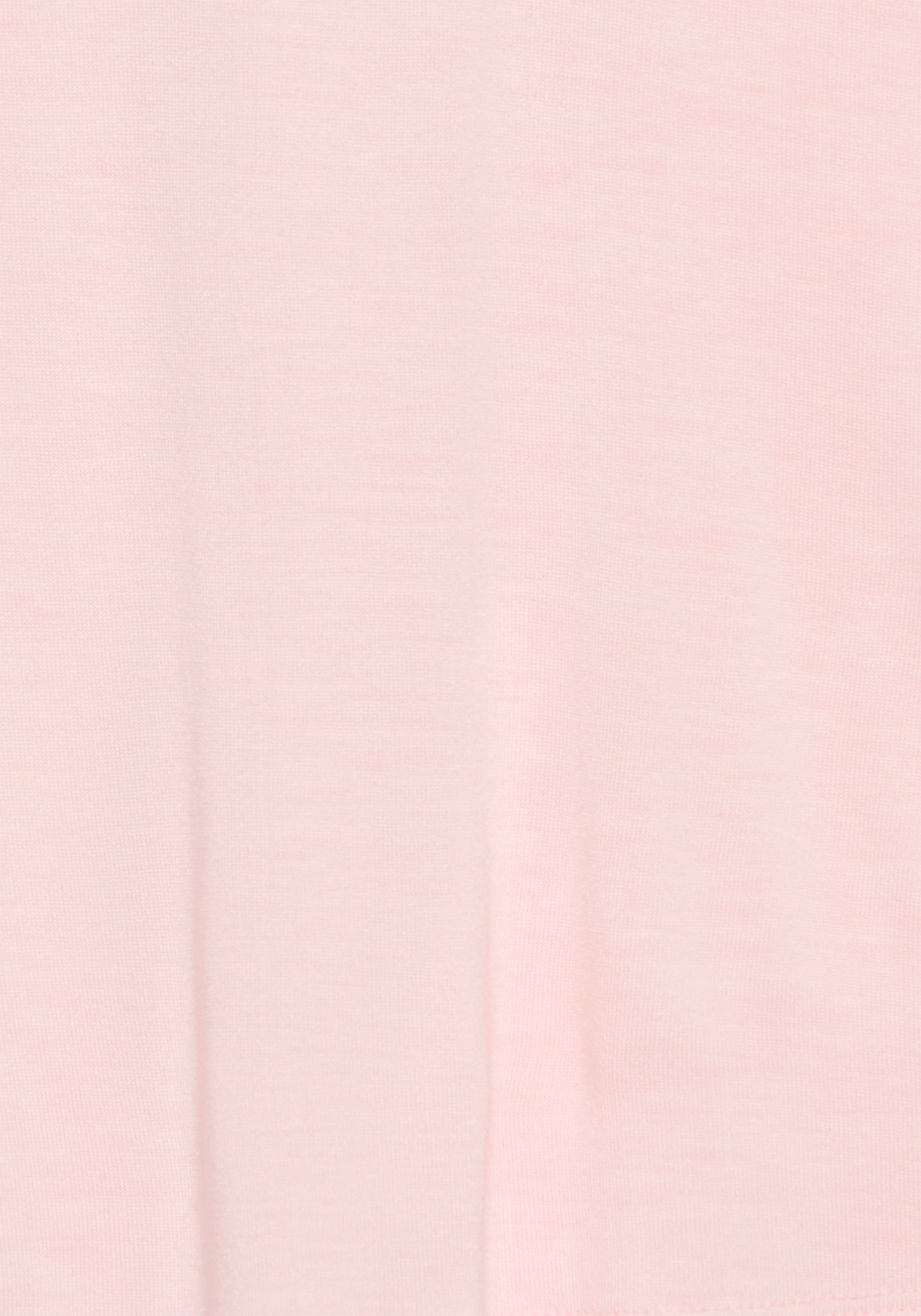 LASCANA Pyjamaoberteil mit Spitze am V-Ausschnitt